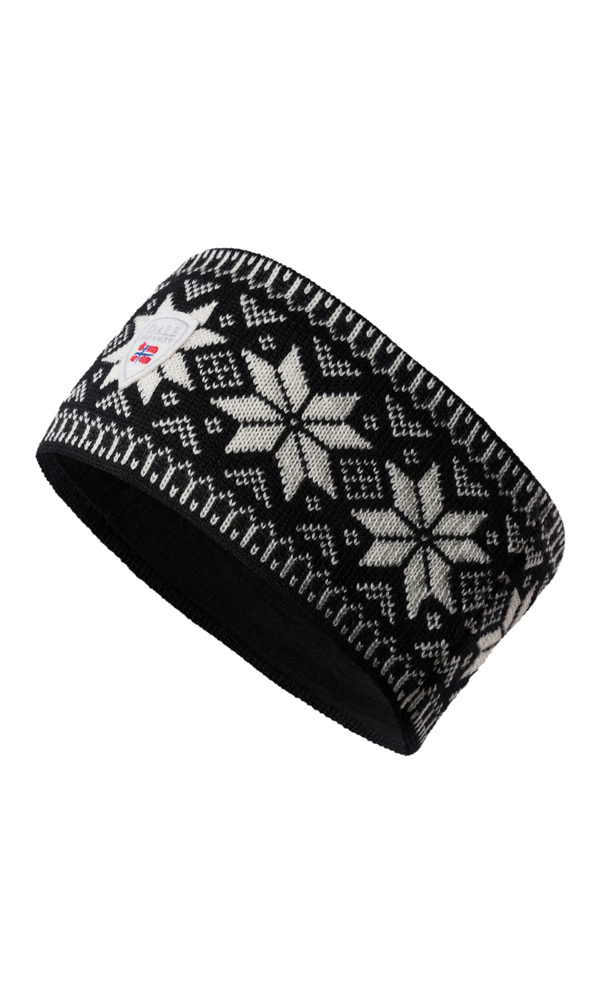 Dale Of Norway Garmisch Headband Schwarz- Merino Mtzen und Stirnbnder- Grsse One Size - Farbe Black - Offwhite - Dark Charcoal