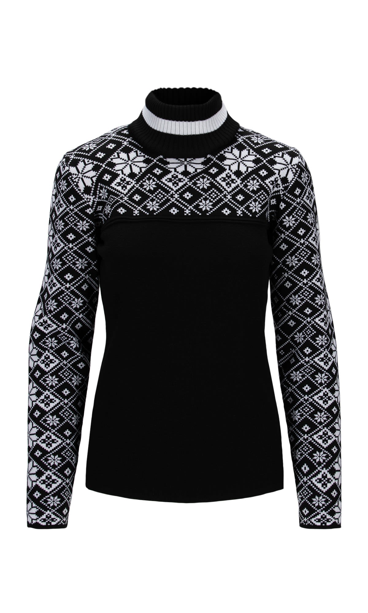 Dale Of Norway Mount RED Sweater Schwarz- Female Merino Sweaters und Hoodies- Grsse XS - Farbe Black - White