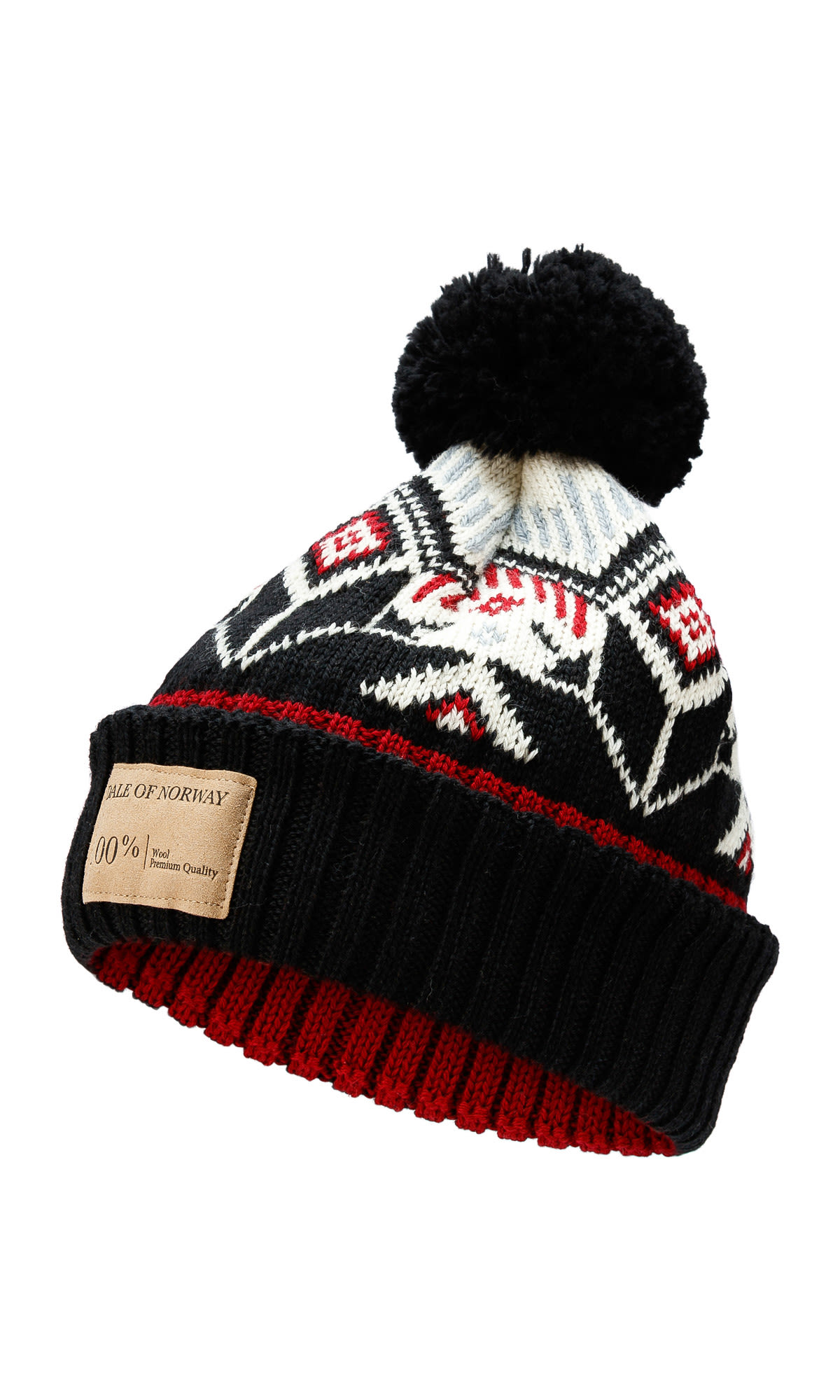 Dale Of Norway Vilja Hat Schwarz- Merino Kopfbedeckungen- Grsse One Size - Farbe Black