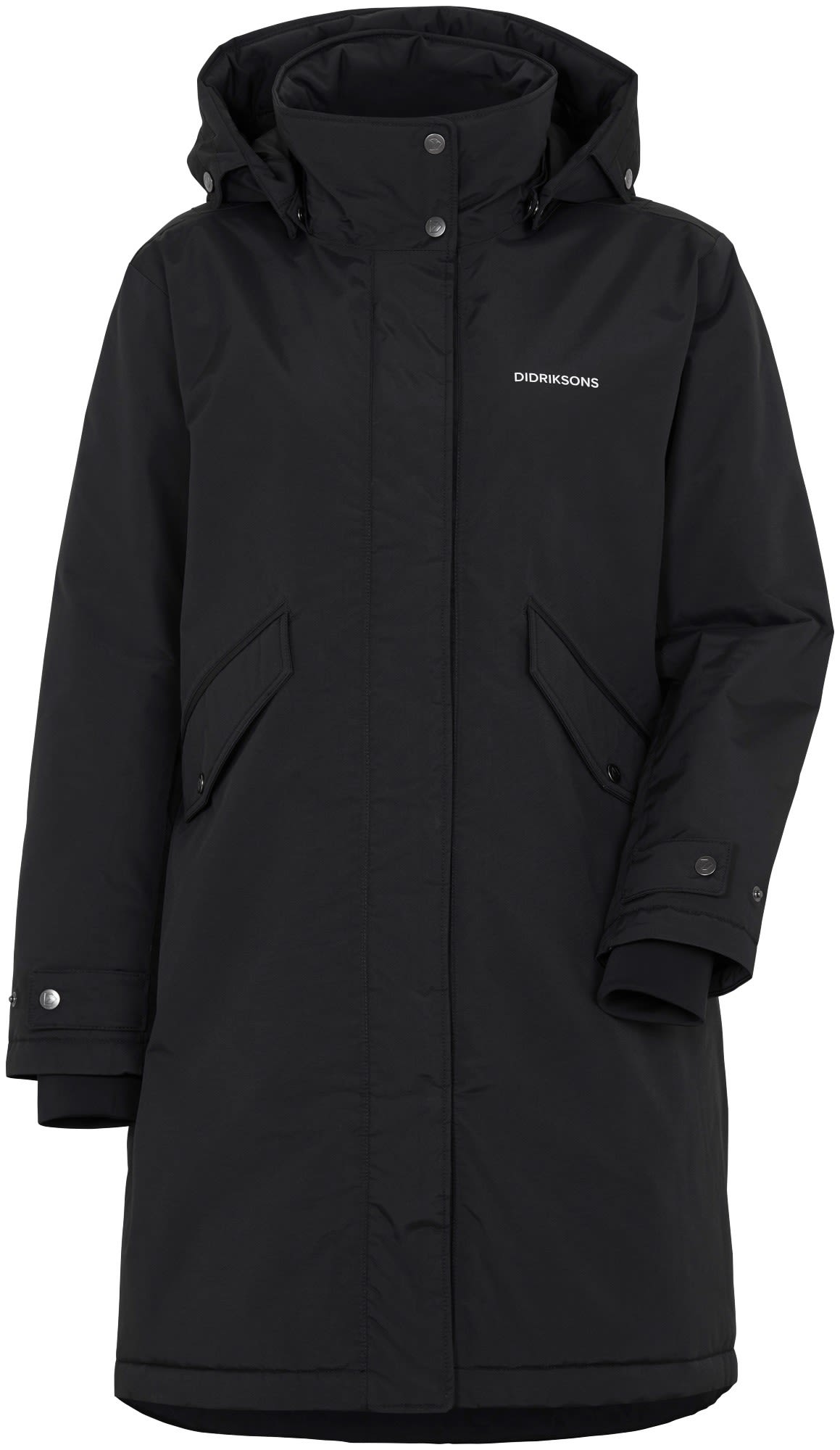 Didriksons Josefine Parka Schwarz- Female Parkas- Grsse 34 - Farbe Black