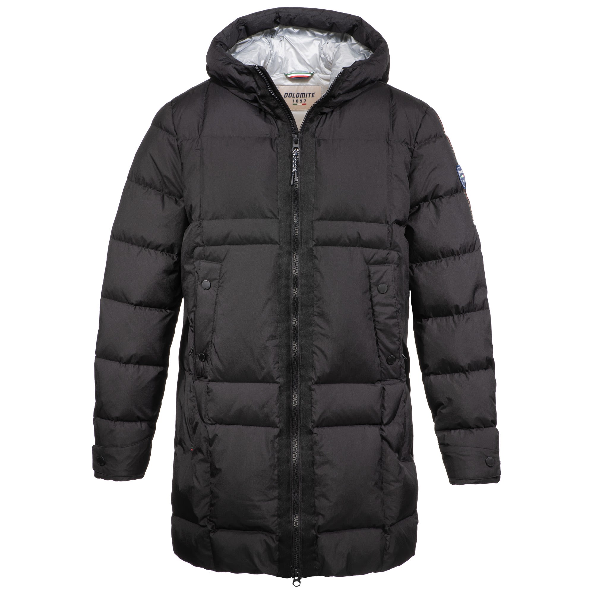 Dolomite 76 Fitzroy Parka Schwarz- Male Daunen Anoraks- Grsse S - Farbe Black