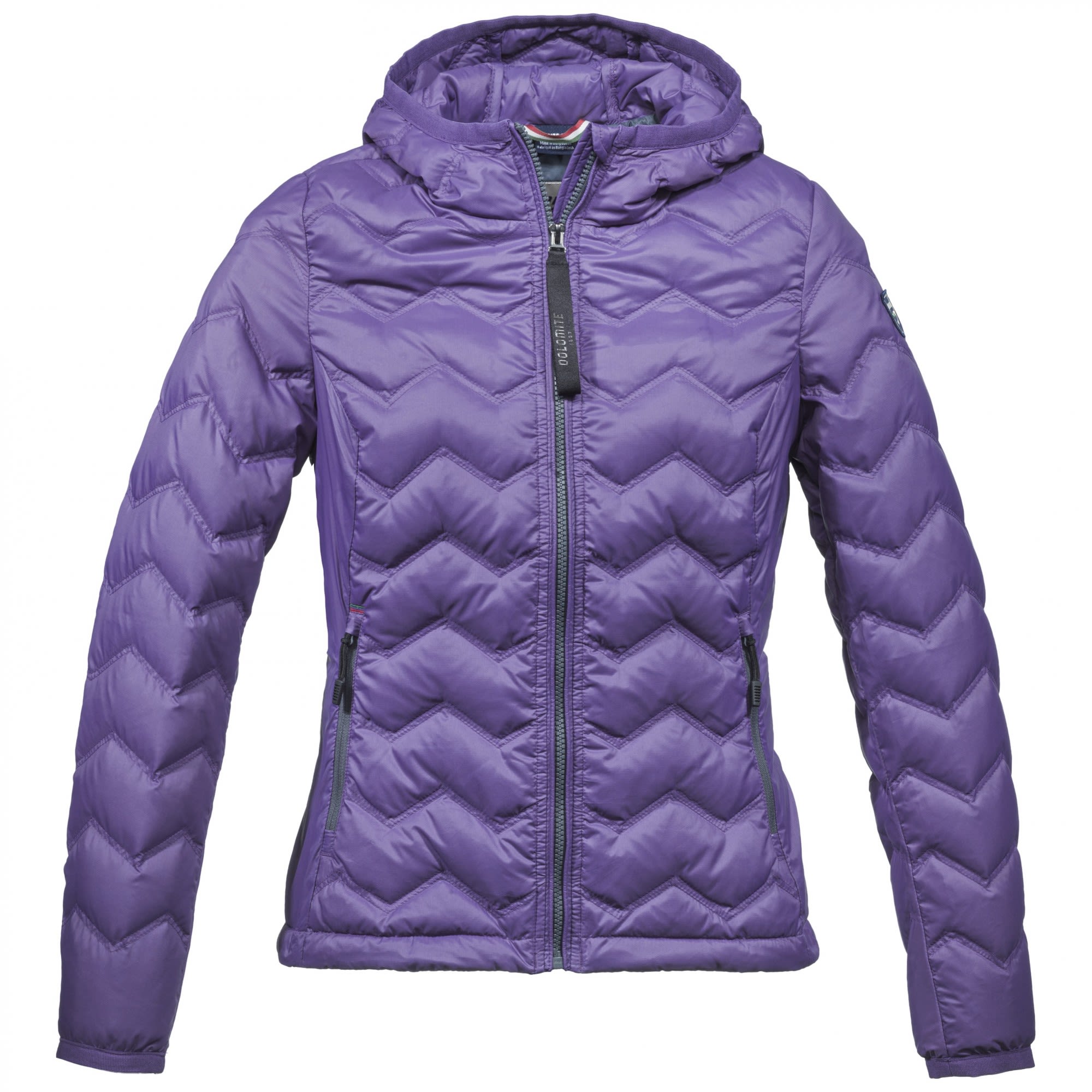 Dolomite 76 Unicum Evo Jacket Lila- Female Daunen Isolationsjacken- Grsse XS - Farbe Dark Purple