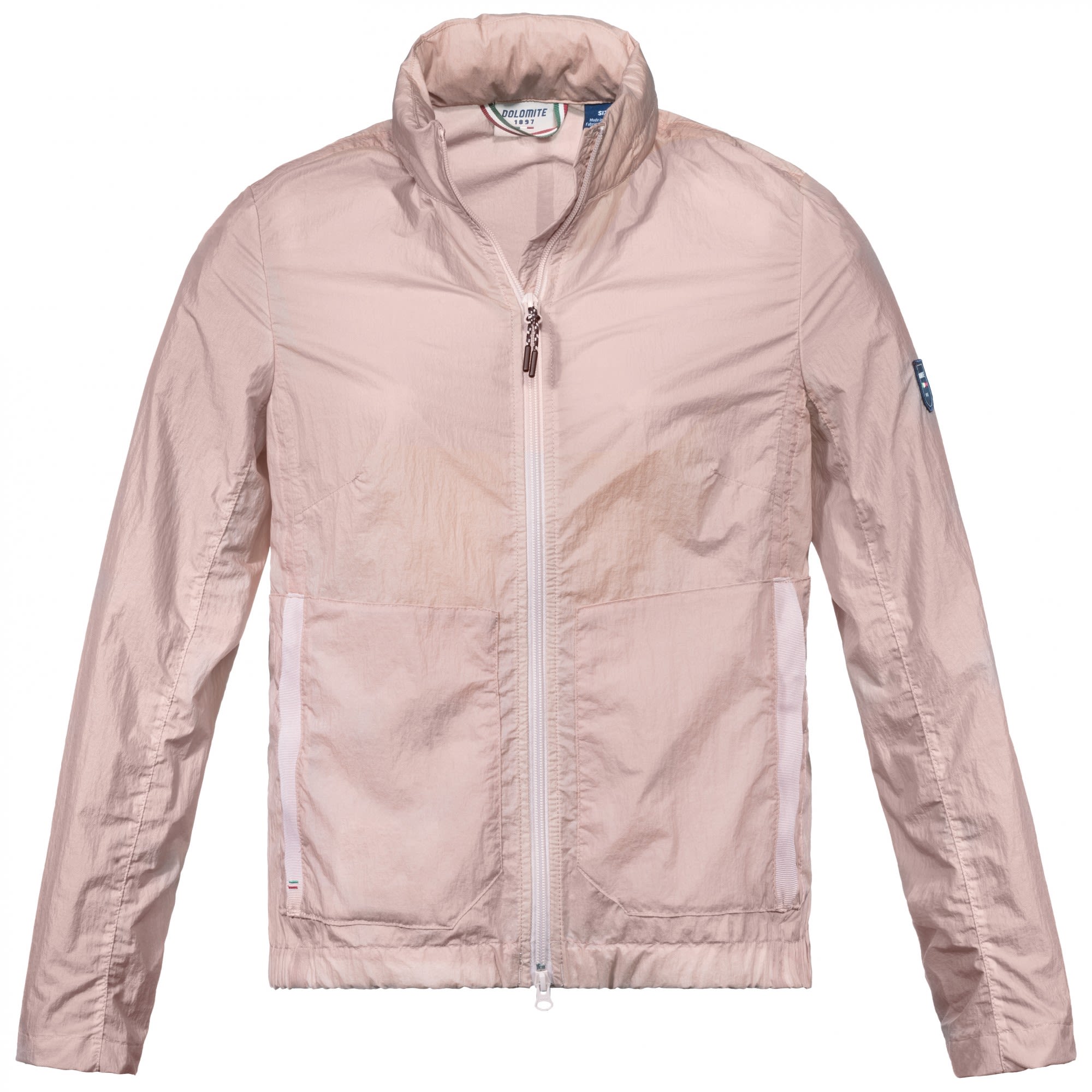 Dolomite Cadore Short Jacket Pink- Female Windbreaker- Grsse XS - Farbe Blast Beige