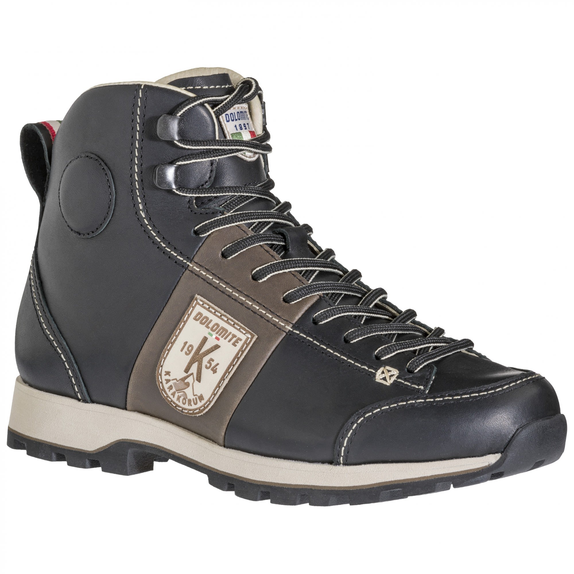 Dolomite Cinquantaquattro 54 Karakorum Schwarz- Freizeitschuhe- Grsse EU 36 - Farbe Black
