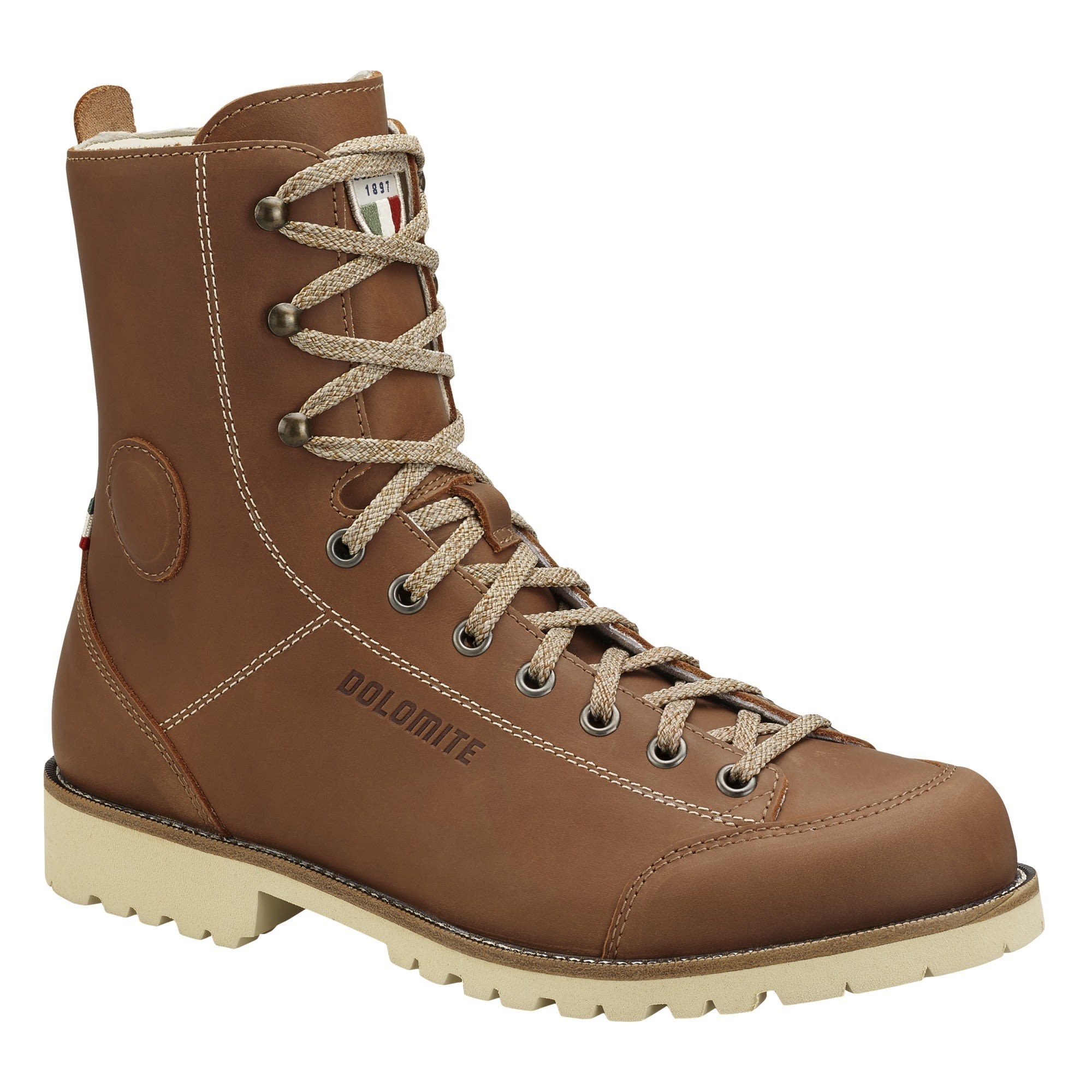 Dolomite Cinquantaquattro 54 Relais LT Braun- Winterstiefel und -schuhe- Grsse EU 36 2-3 - Farbe Ochre Red