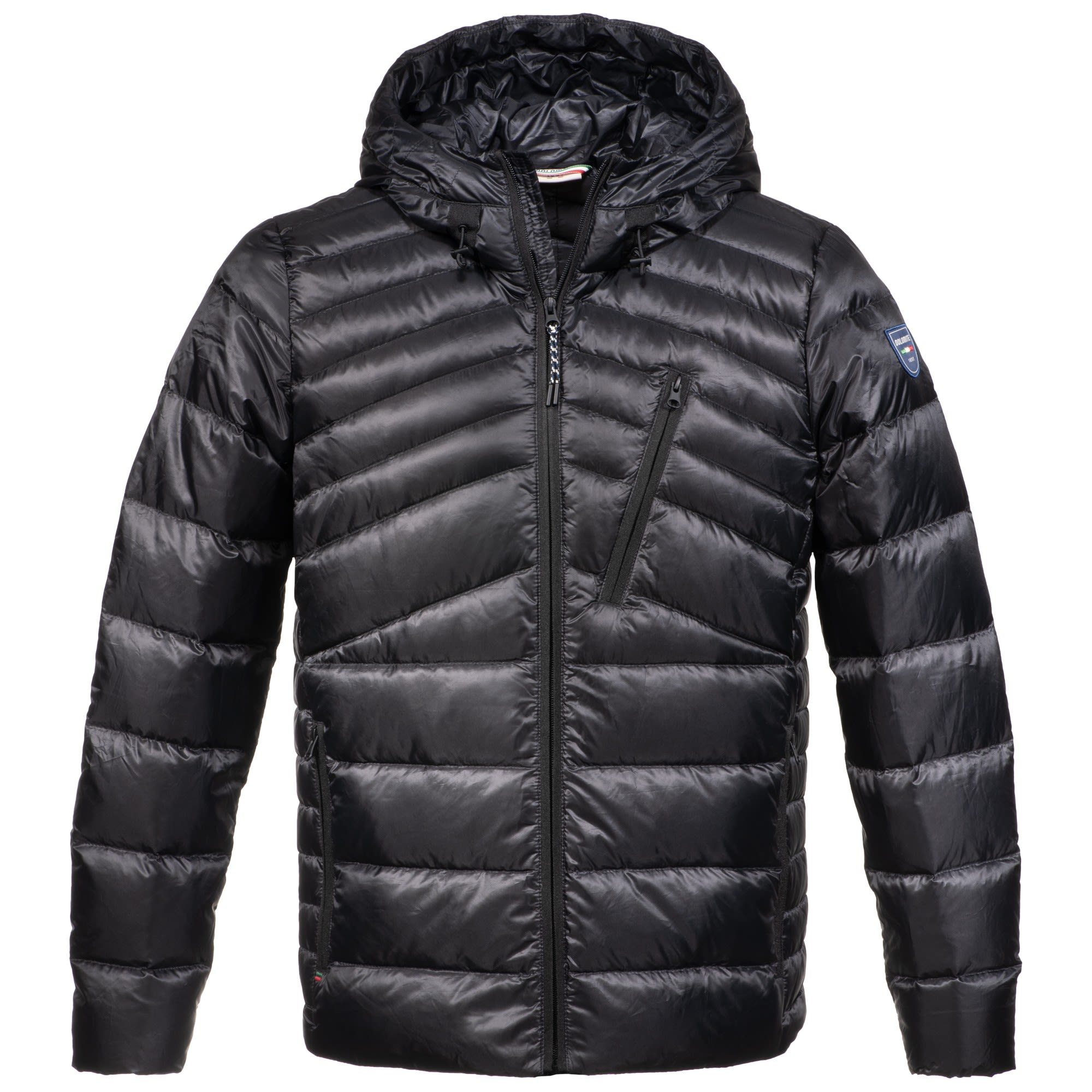 Dolomite Corvara Hood Jacket Schwarz- Male Daunen Freizeitjacken- Grsse S - Farbe Black