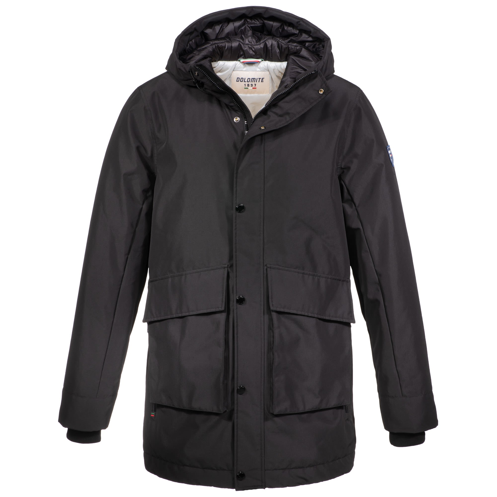 Dolomite Dobbiaco Parka Schwarz- Male Isolationsjacken- Grsse S - Farbe Black