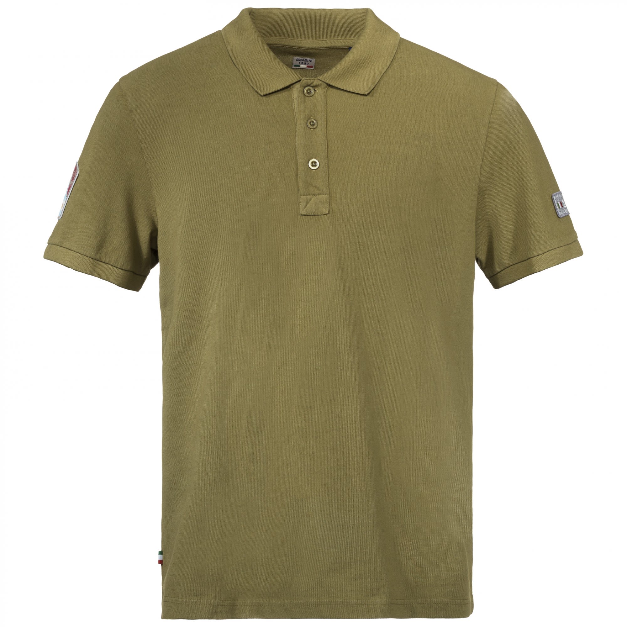 Dolomite Fitzroy Polo Shirt Grn- Male Polo Shirts- Grsse M - Farbe Chalice Khaki Green