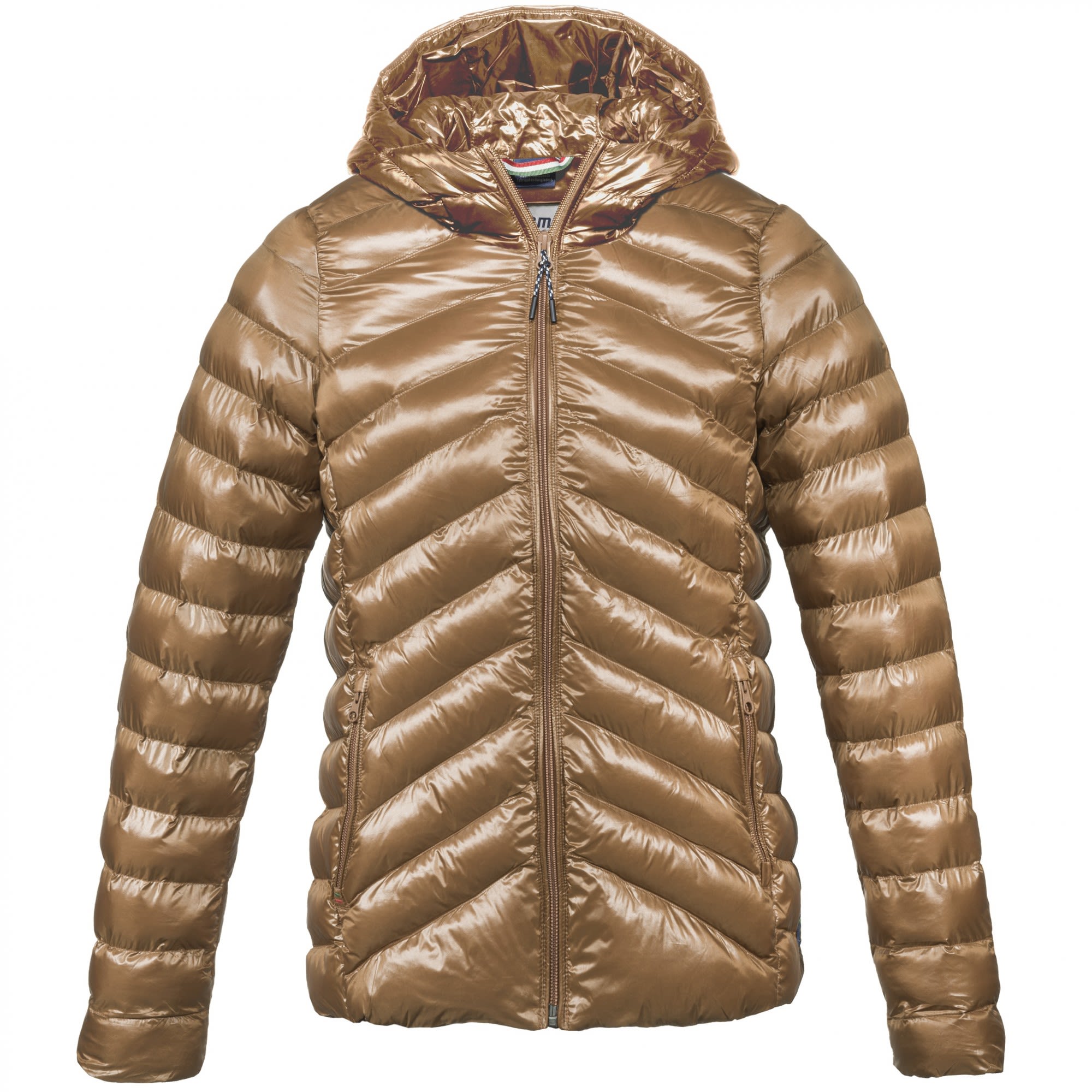 Dolomite Gardena Hood Jacket Braun- Female Isolationsjacken- Grsse XS - Farbe Caramel Brown