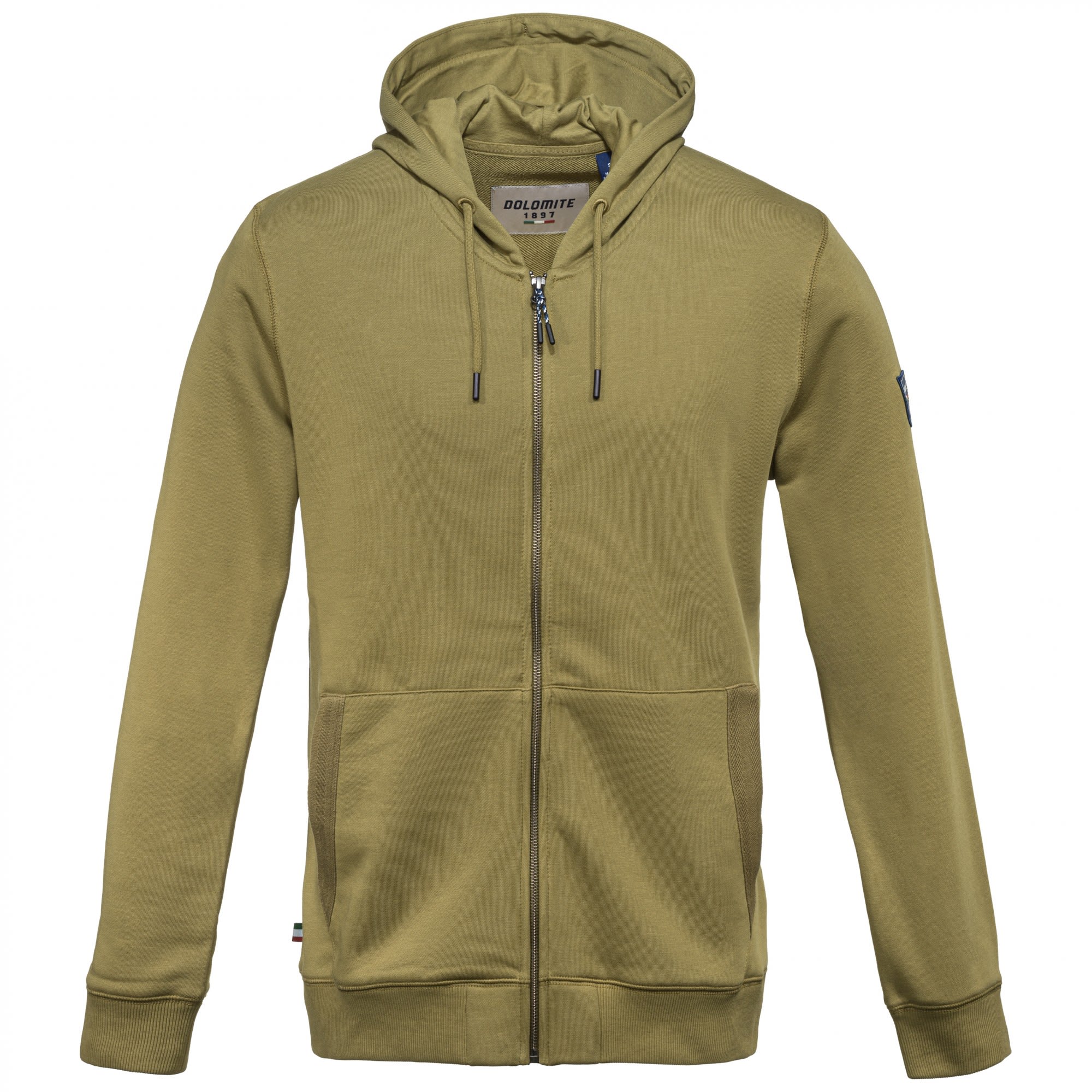 Dolomite Gardena Hoody Jacket Fleece Grn- Male Freizeitjacken- Grsse M - Farbe Chalice Khaki Green