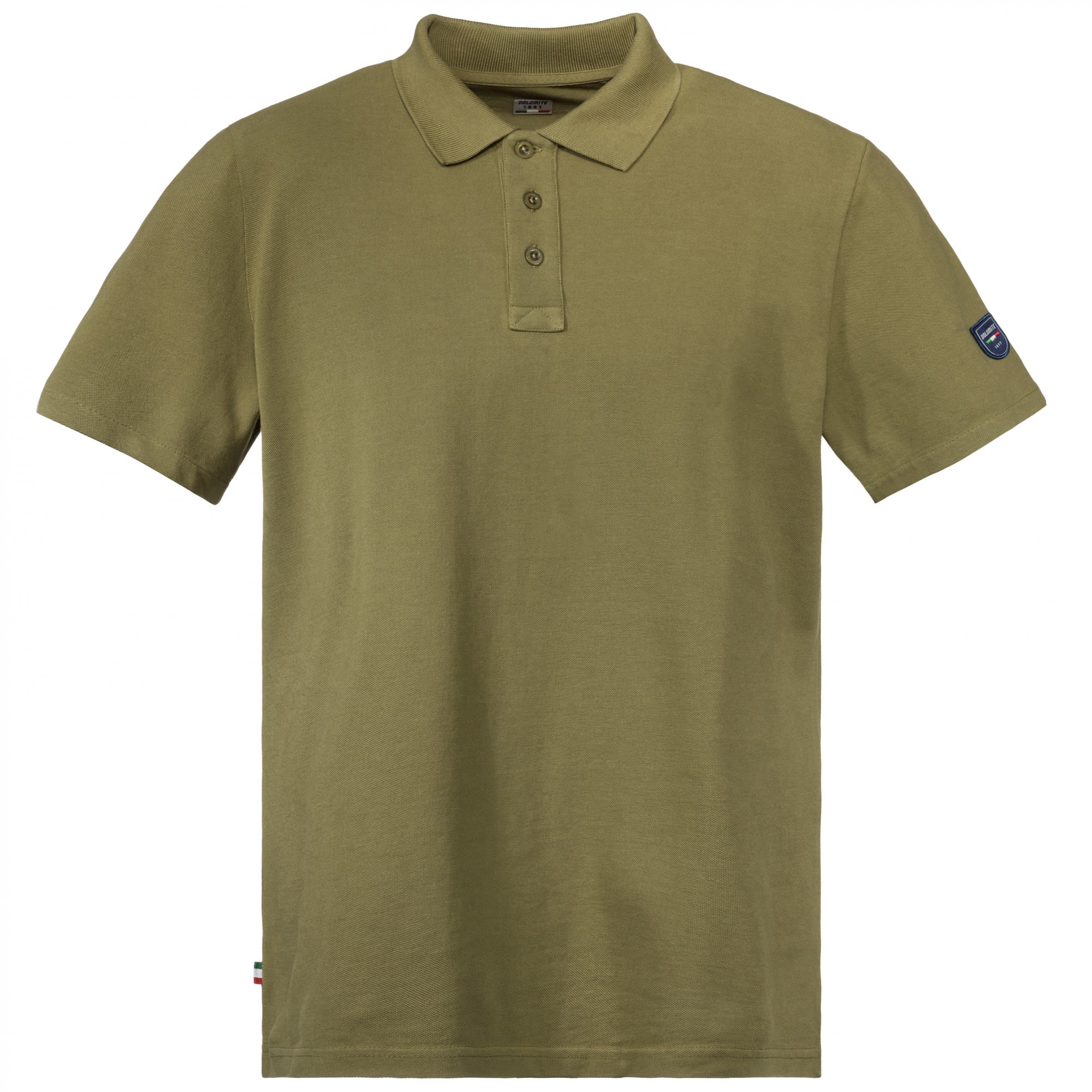 Dolomite Gardena Polo Shirt Grn- Male Polo Shirts- Grsse S - Farbe Chalice Khaki Green