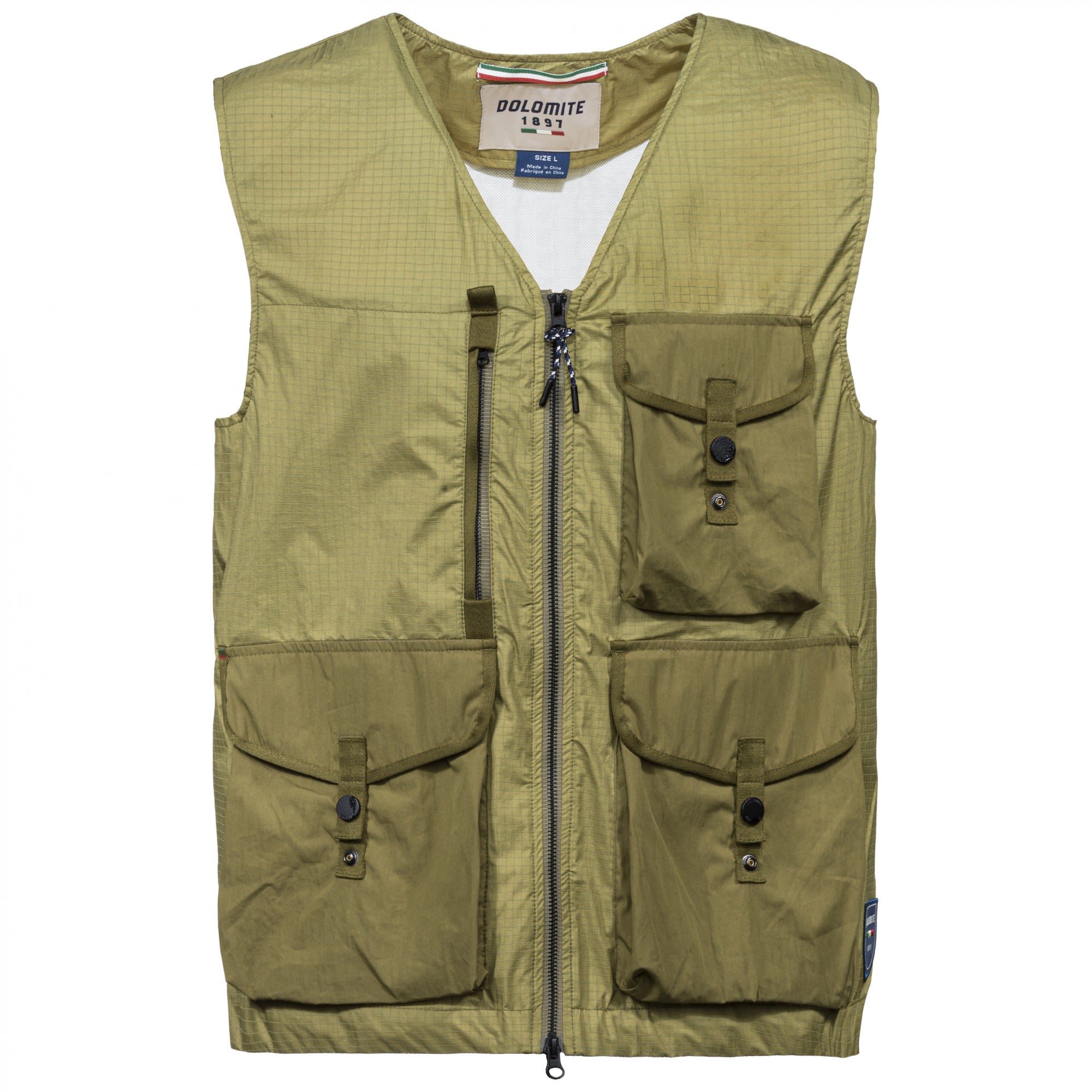 Dolomite Karakorum Field Vest Grn- Male Westen- Grsse S - Farbe Chalice Khaki Green