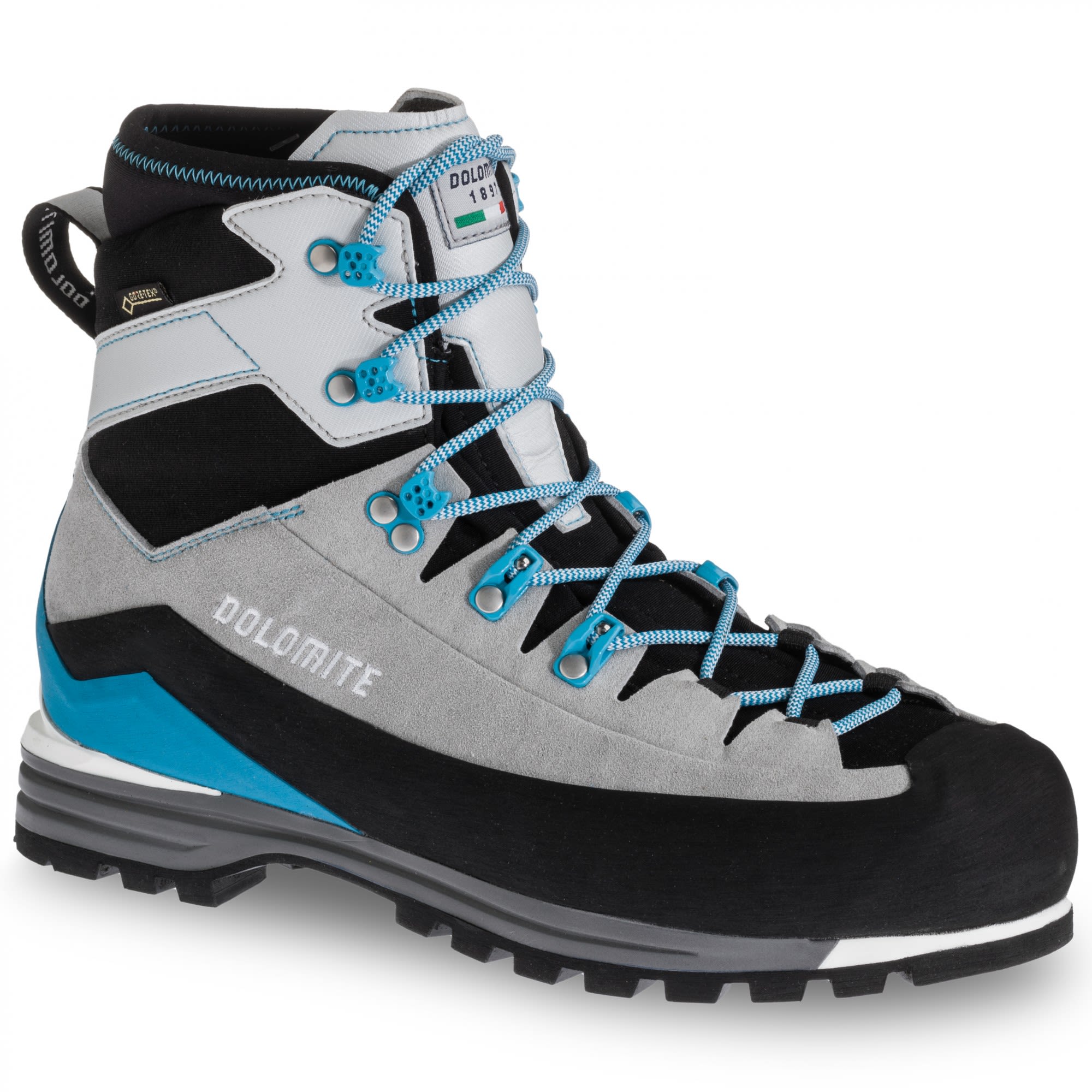 Dolomite Miage Gtx(R)(R) Grau- Female Gore-Tex(R) Bedingt steigeisenfest- Grsse EU 36 2-3 - Farbe Silver Grey - Turquoise