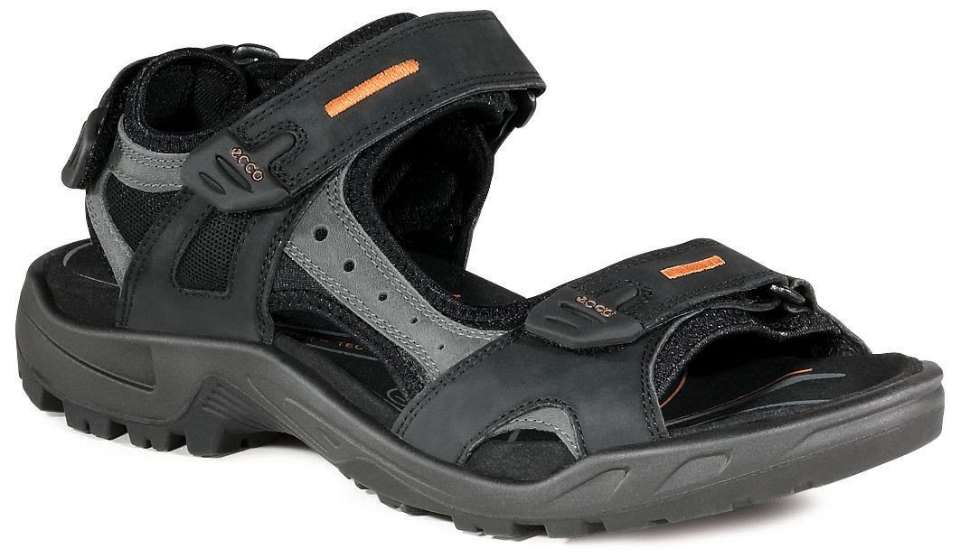 Ecco Offroad Yucatan Sandal Schwarz- Male Sandalen- Grsse EU 44 - Farbe Black - Mole - Black