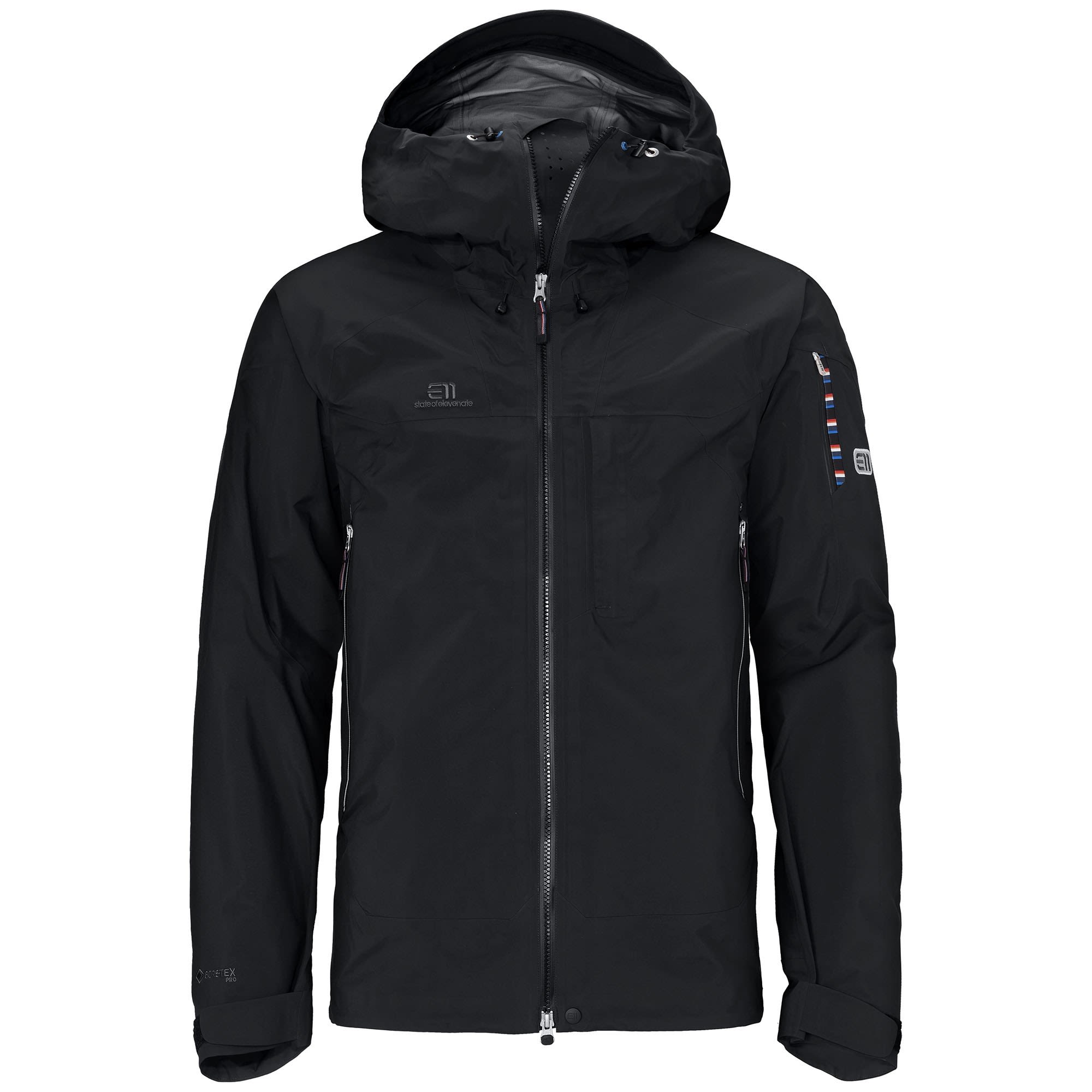 Elevenate BEC DE Rosses Jacket Schwarz- Male Gore-Tex(R) Anoraks- Grsse M - Farbe Black unter Elevenate