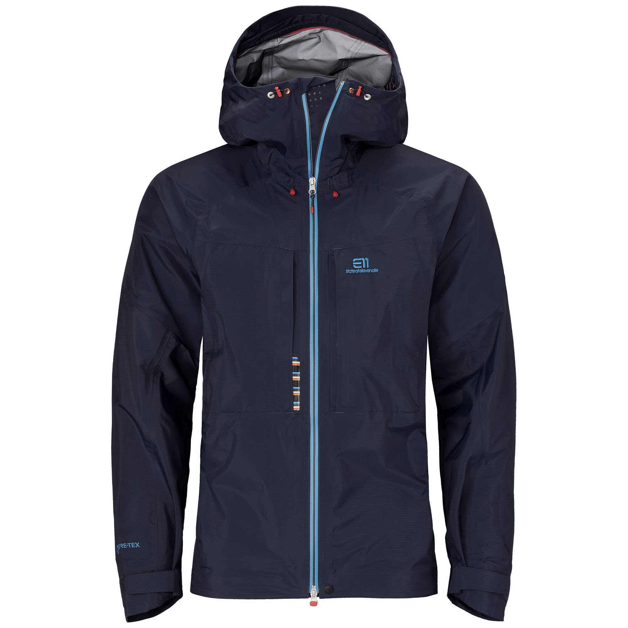 Elevenate Free Tour Shell Jacket Blau- Male Gore-Tex(R) Ponchos und Capes- Grsse S - Farbe Dark Navy unter Elevenate