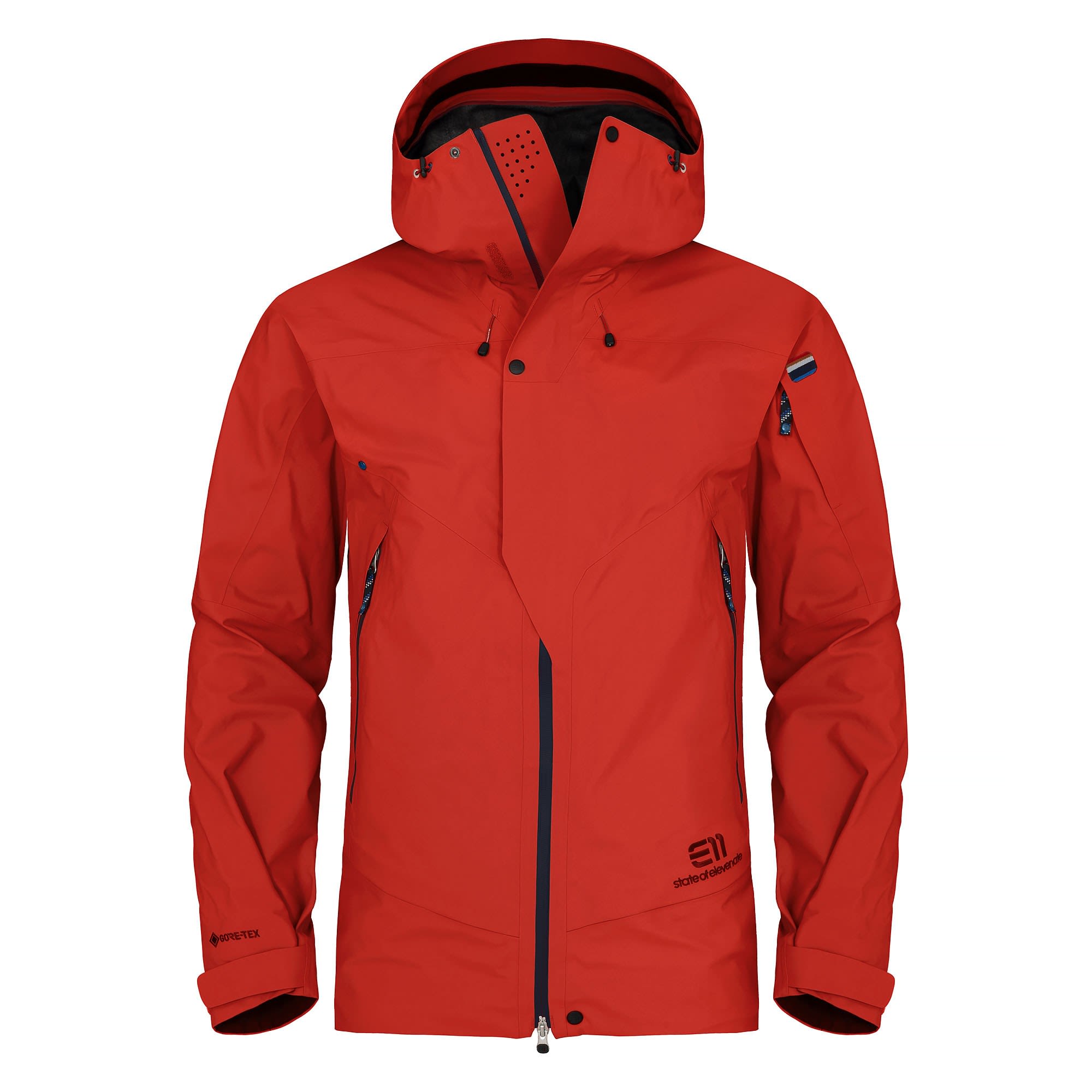 Elevenate Pure Jacket Rot- Male Gore-Tex(R) Anoraks- Grsse M - Farbe Red Glow