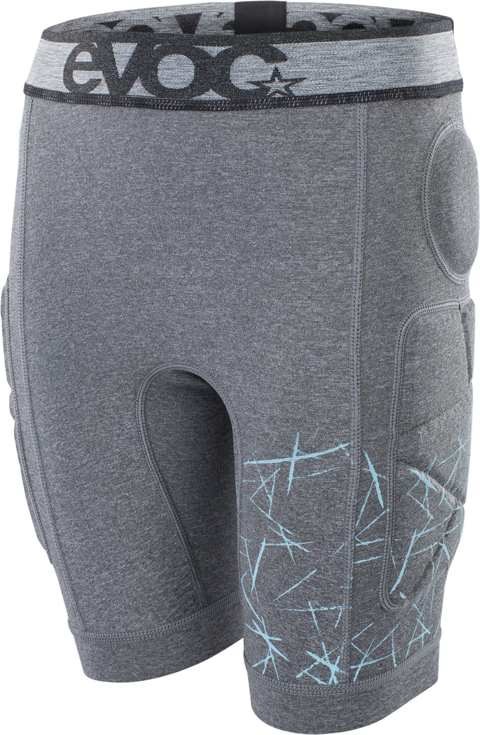 Evoc Crash Pants Kids Grau- Protektorenhosen- Grsse JS - Farbe Carbon Grey