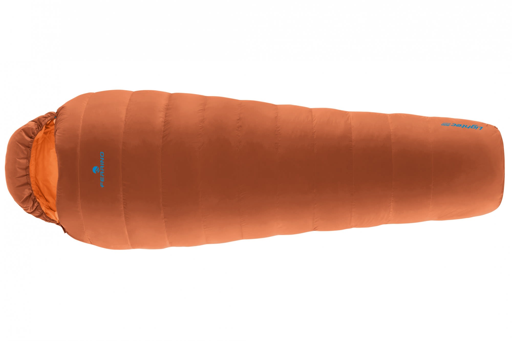 Ferrino Lightec Down 800 Orange- Daunen Daunenschlafscke- Grsse 215 cm - Farbe Orange