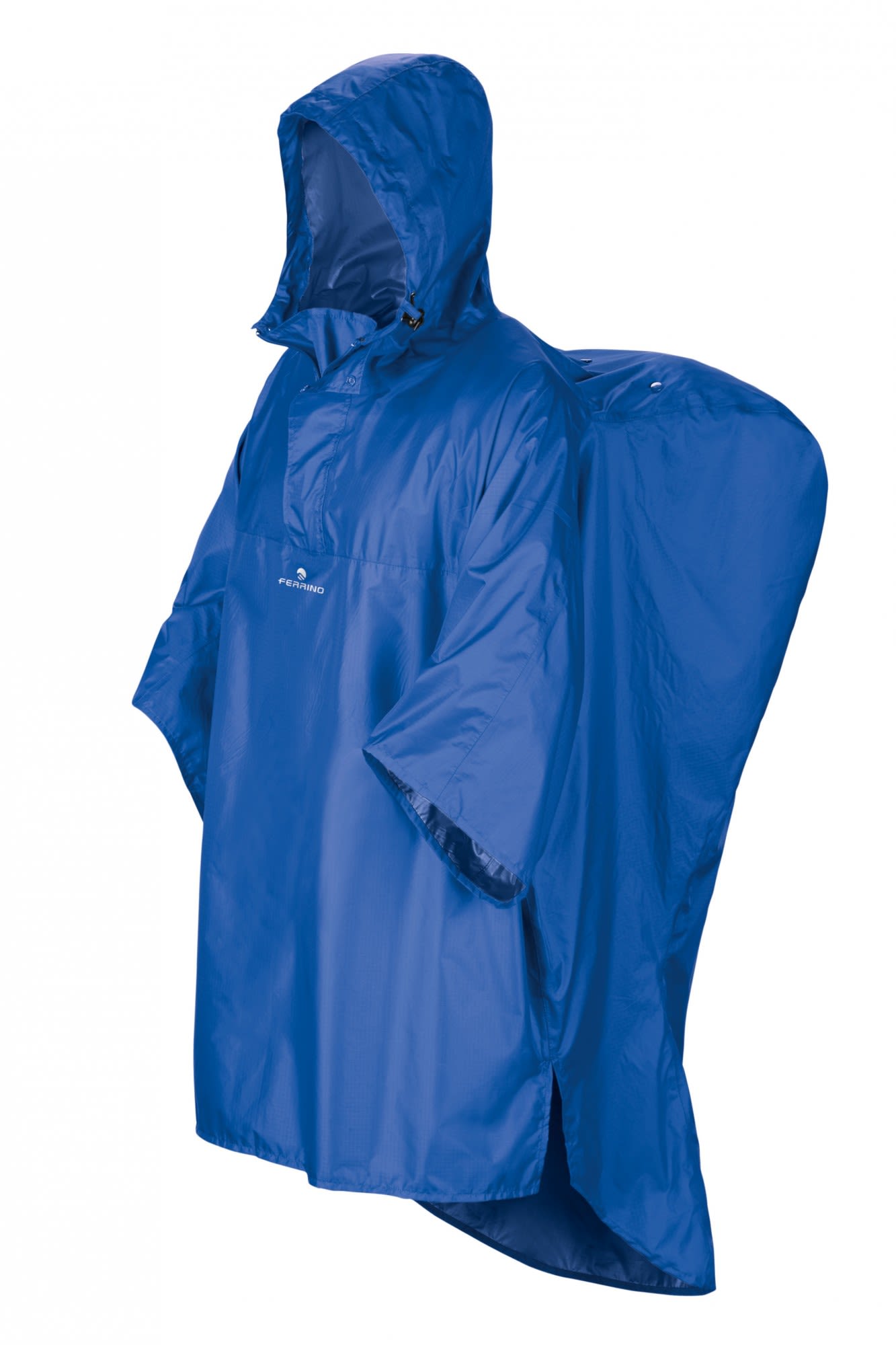 Ferrino Poncho Hiker Blau- Mntel und Parkas- Grsse S-M - Farbe Blue
