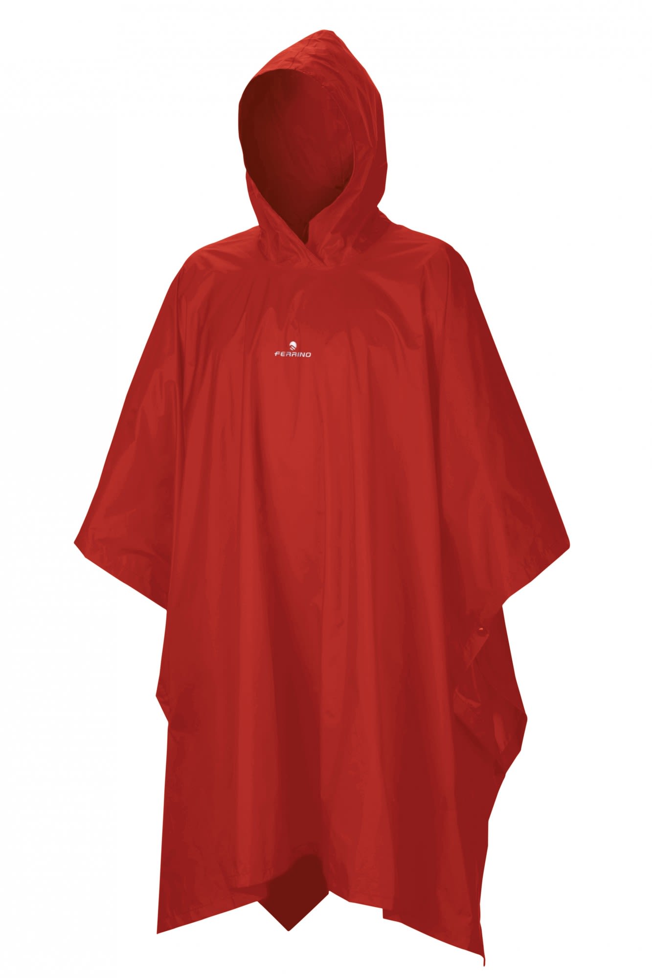 Ferrino Poncho R-Cloak Rot- Regenmntel- Grsse One Size - Farbe Red