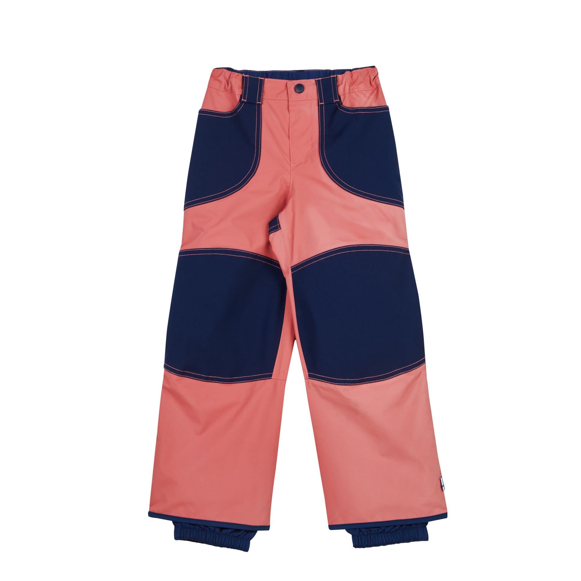 Finkid Fatsi Colorblock - Pink- Softshellhosen- Grsse 80 - 90 - Farbe Rose - Navy