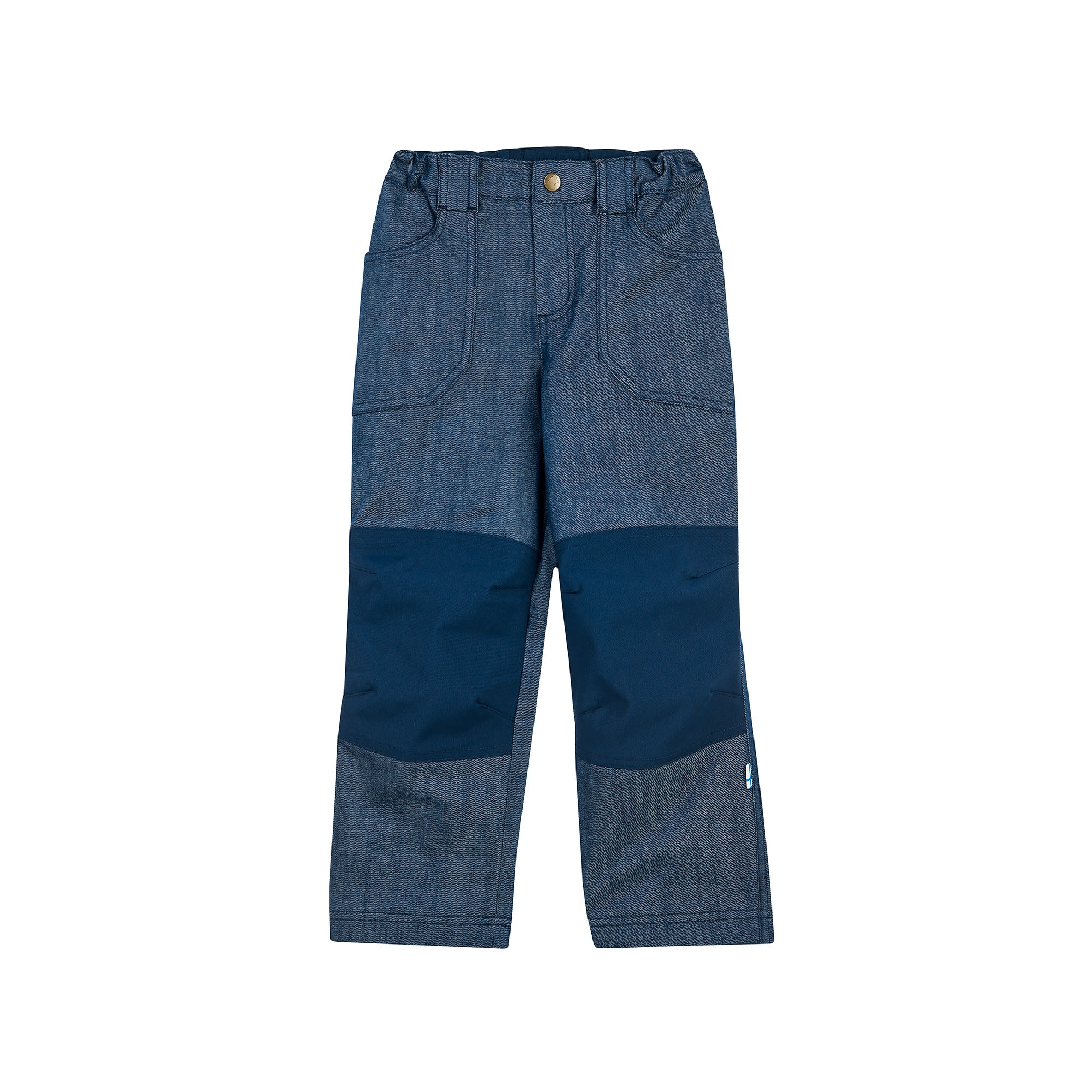 Finkid Kalle Husky Denim Blau- Softshellhosen- Grsse 80 - 90 - Farbe Denim