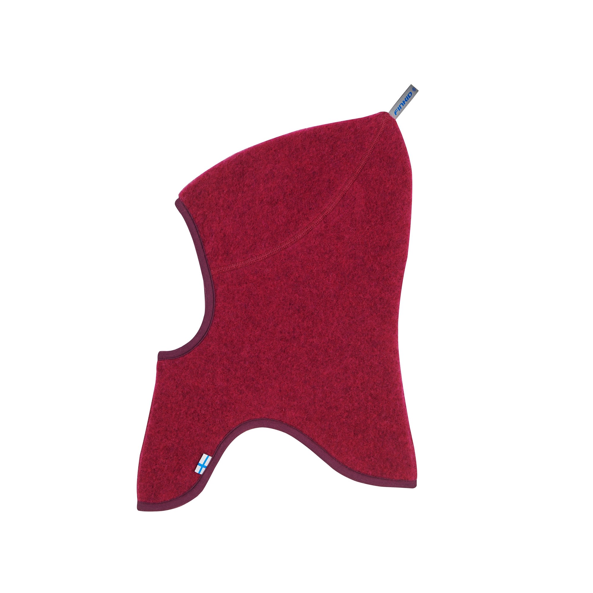 Finkid Luola Wool Rot- Sturmhauben- Grsse S - Farbe Beet Red