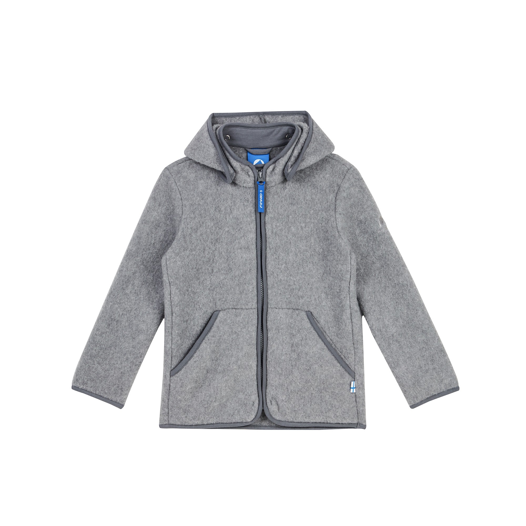 Finkid Luonto Wool (Vorgngermodell) Grau- Anoraks- Grsse 80 - 90 - Farbe Charcoal