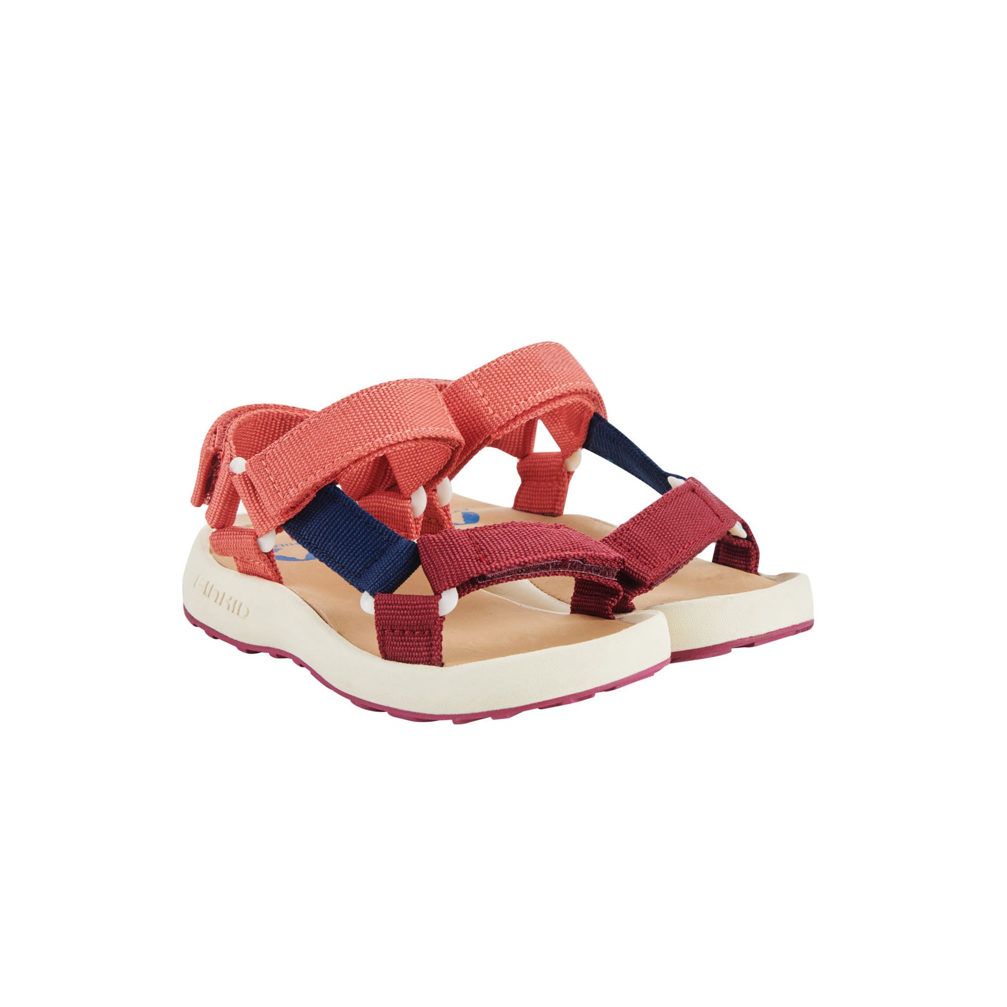 Finkid Nauha Pink - Rot- Sandalen- Grsse EU 23 - Farbe Beet Red - Rose