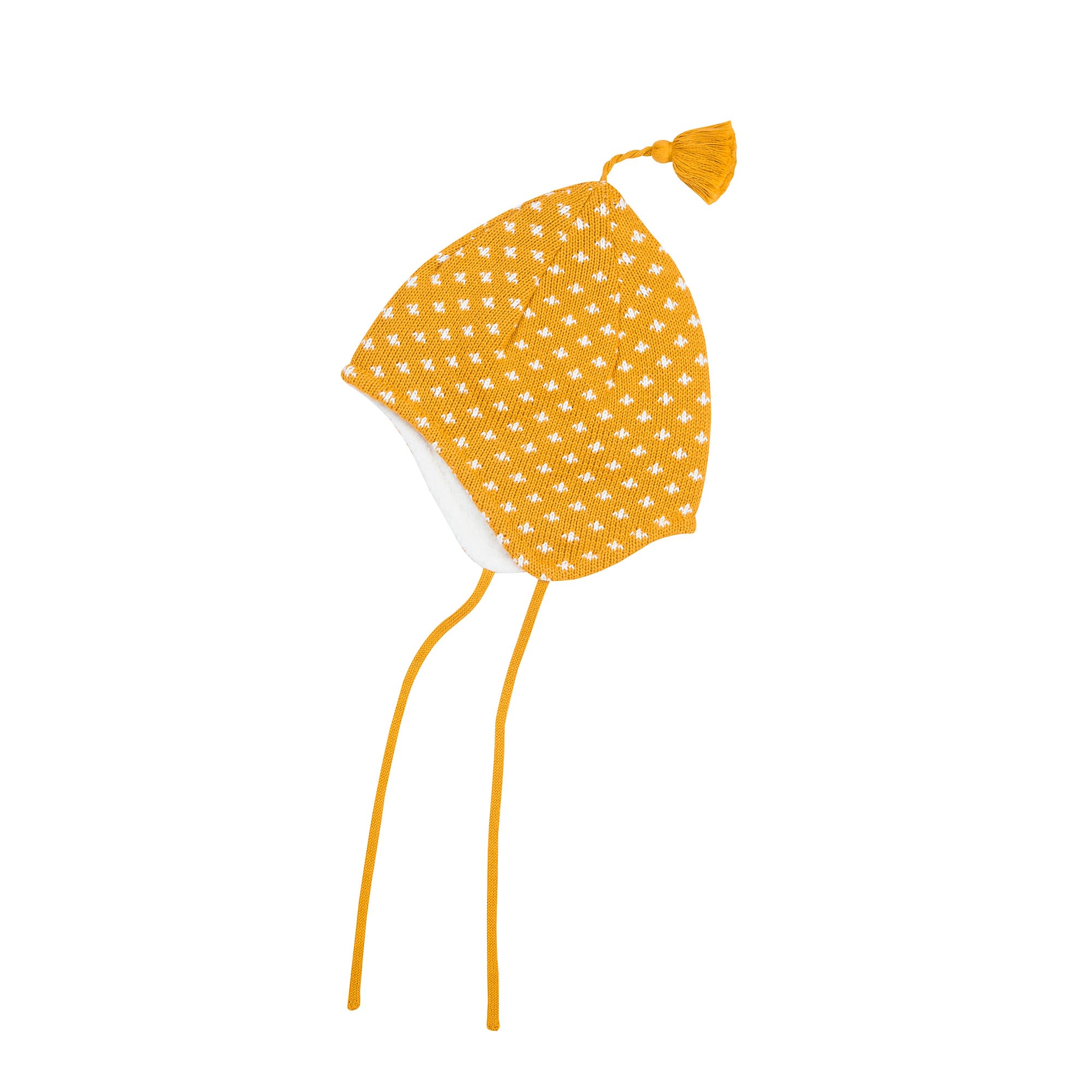 Finkid Tipsa Gelb- Kopfbedeckungen- Grsse 46 - Farbe Golden Yellow - Offwhite
