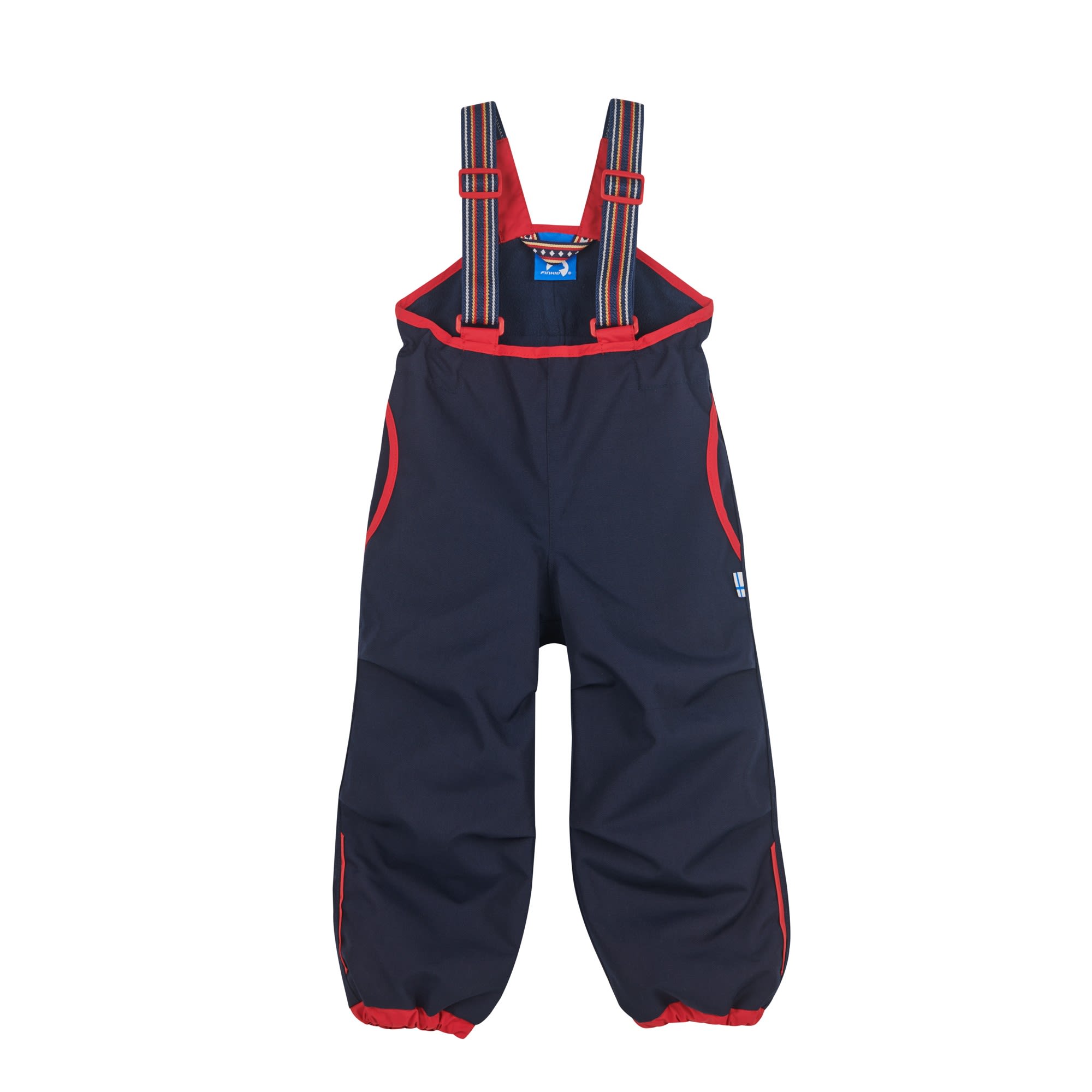 Finkid Vankka Husky Blau- Softshellhosen- Grsse 80 - 90 - Farbe Navy - Red