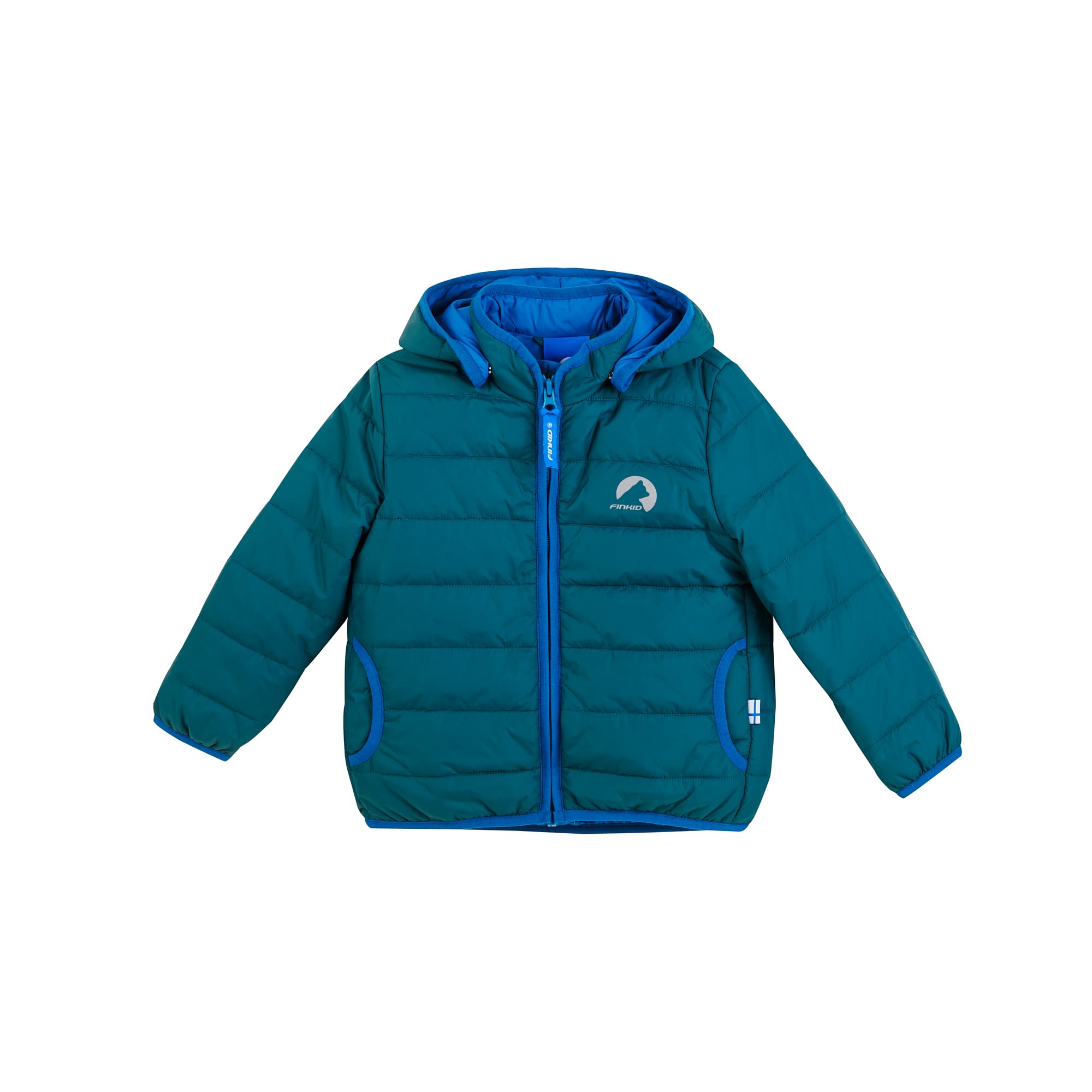 Finkid Vanukas Blau- Anoraks- Grsse 80 - 90 - Farbe Deep Teal - Seaport