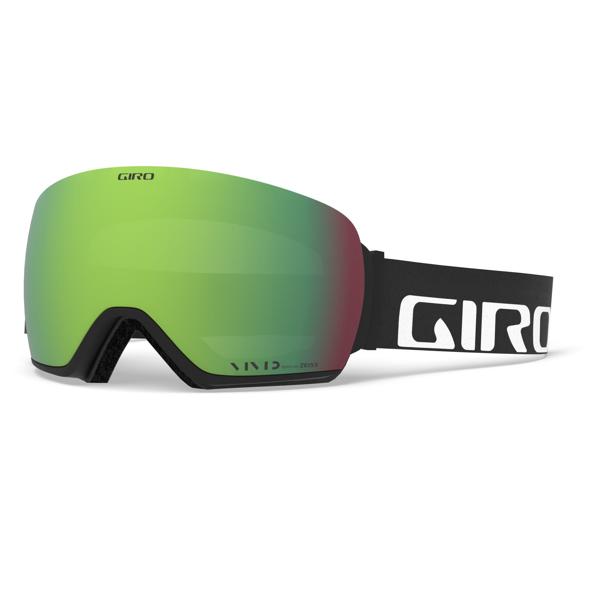 Giro Article Grn - Schwarz- Skibrillen- Grsse One Size - Farbe Black Wordmark - Vivid Emerald - Vivid Infrared
