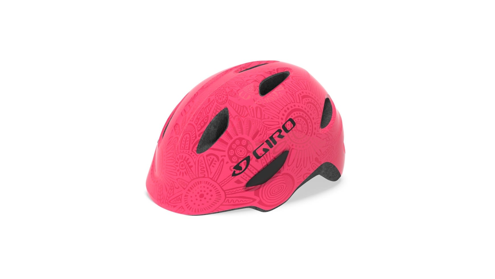 Giro Kids Scamp Pink- Fahrradhelme- Grsse XS - Farbe Bright Pink - Pearl 20