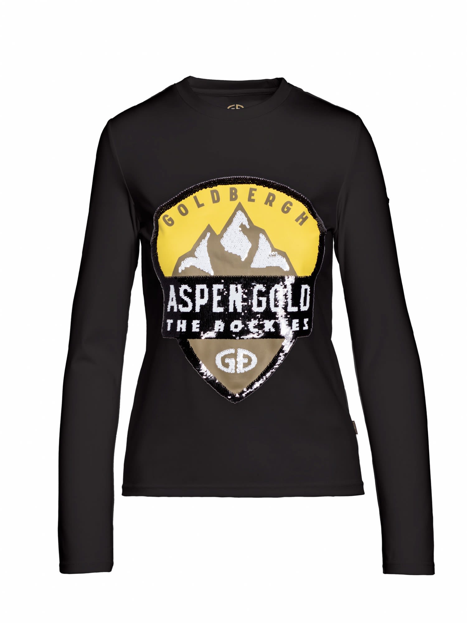 Goldbergh Aspen Longsleeve Top Schwarz- Female Langarm-Shirts- Grsse S - Farbe Black