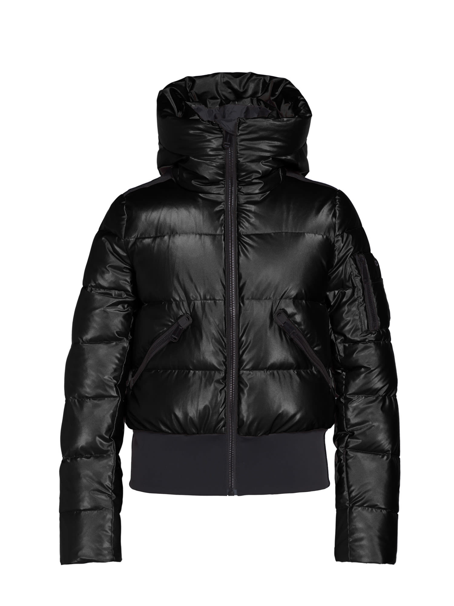 Goldbergh Bombardino Jacket NO Fur Schwarz- Female Daunen Anoraks- Grsse 34 - Farbe Black
