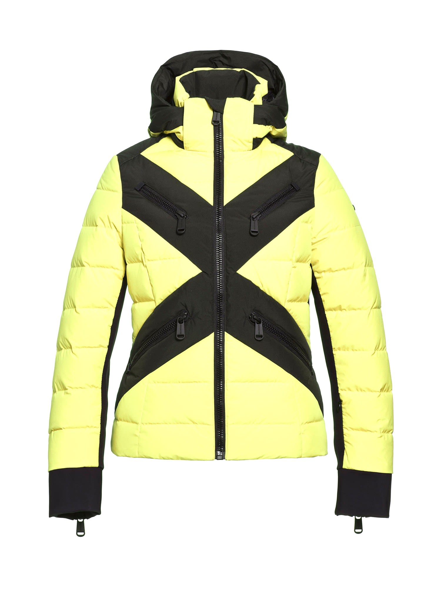Goldbergh Cross Jacket Gelb- Female Daunen Freizeitjacken- Grsse 40 - Farbe Neon Yellow