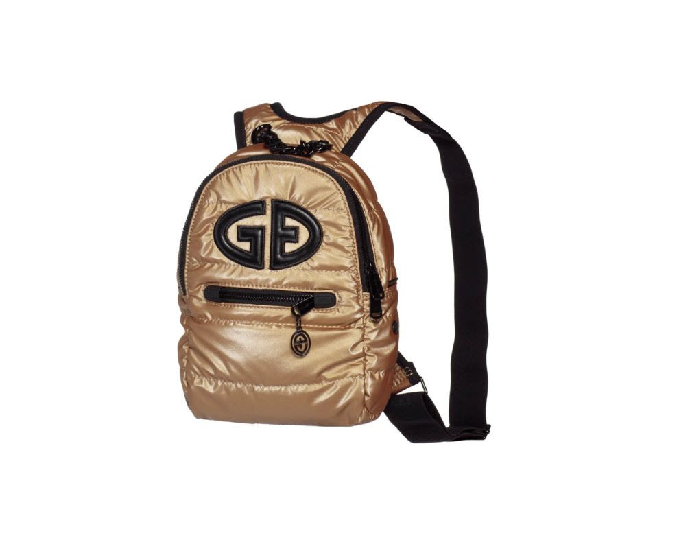 Goldbergh Every Small Backpack Gelb- Female Lifestyle Ruckscke- Grsse One Size - Farbe Gold