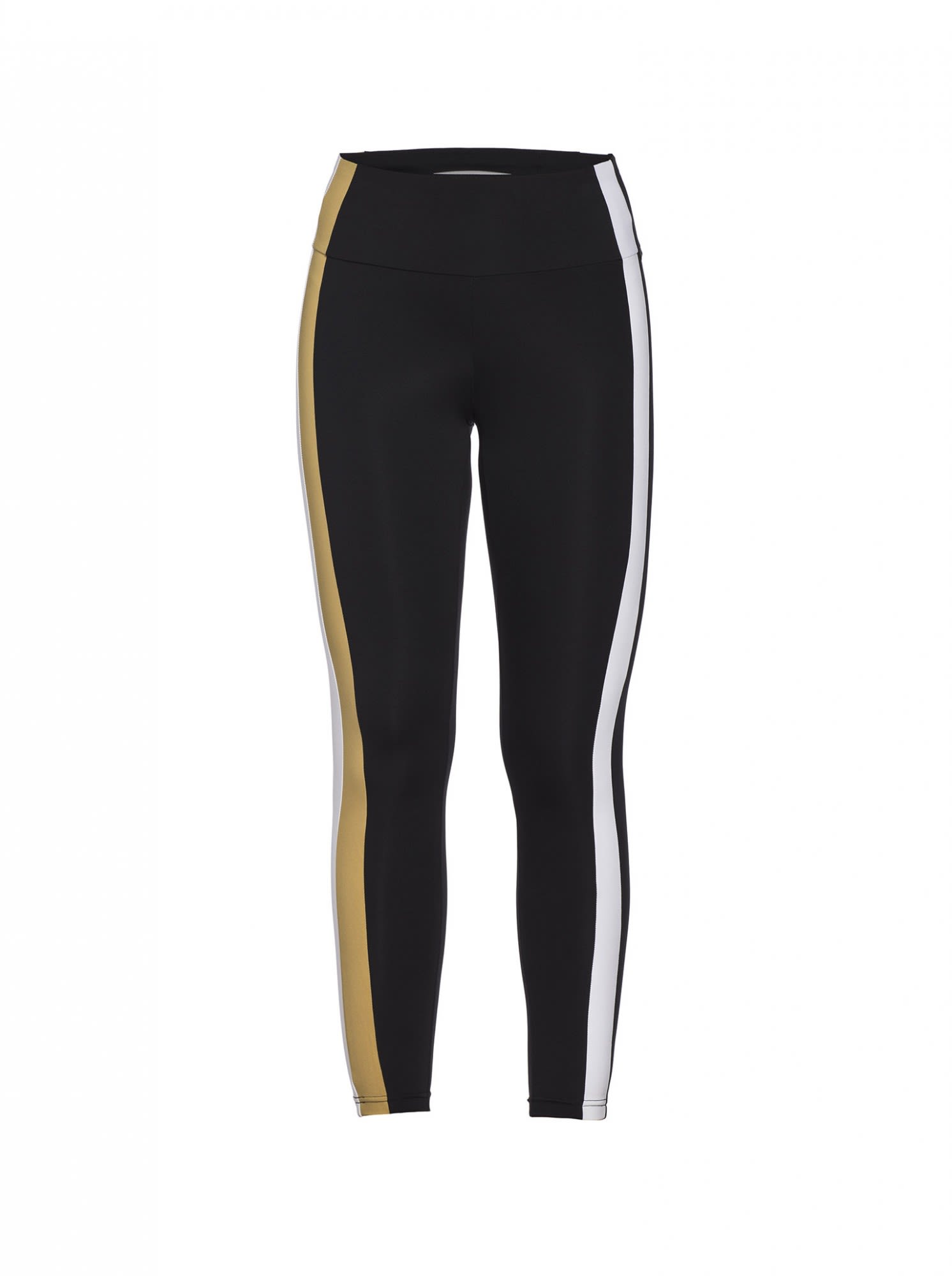 Goldbergh Freya Tight Schwarz- Female Leggings und Tights- Grsse L - Farbe White - Black - Desert