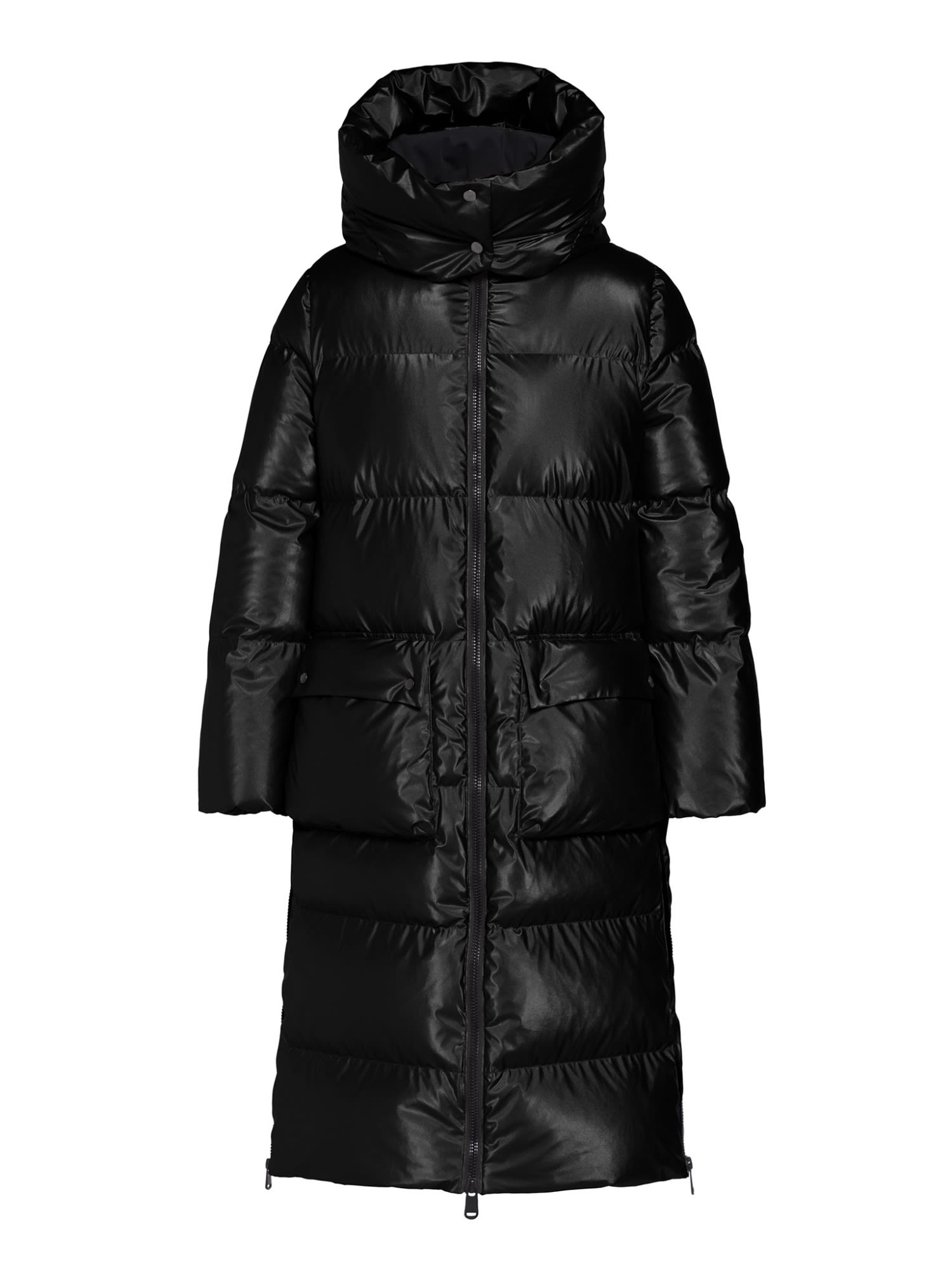 Goldbergh Jett Long Jacket Schwarz- Female Daunen Freizeitmntel- Grsse 36 - Farbe Black
