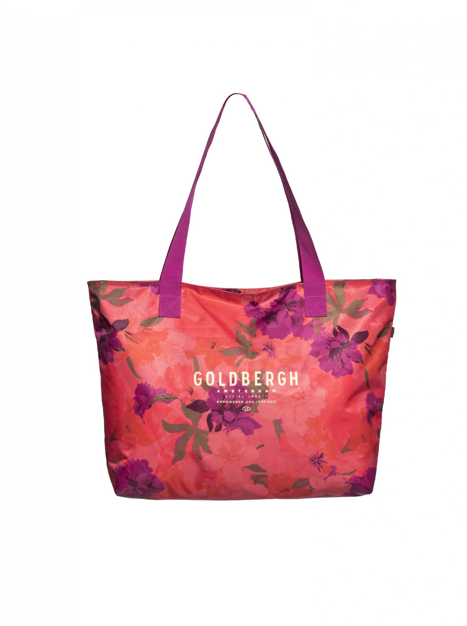 Goldbergh Juniper Shopper Pink- Female Umhngetaschen- Grsse One Size - Farbe Flowers