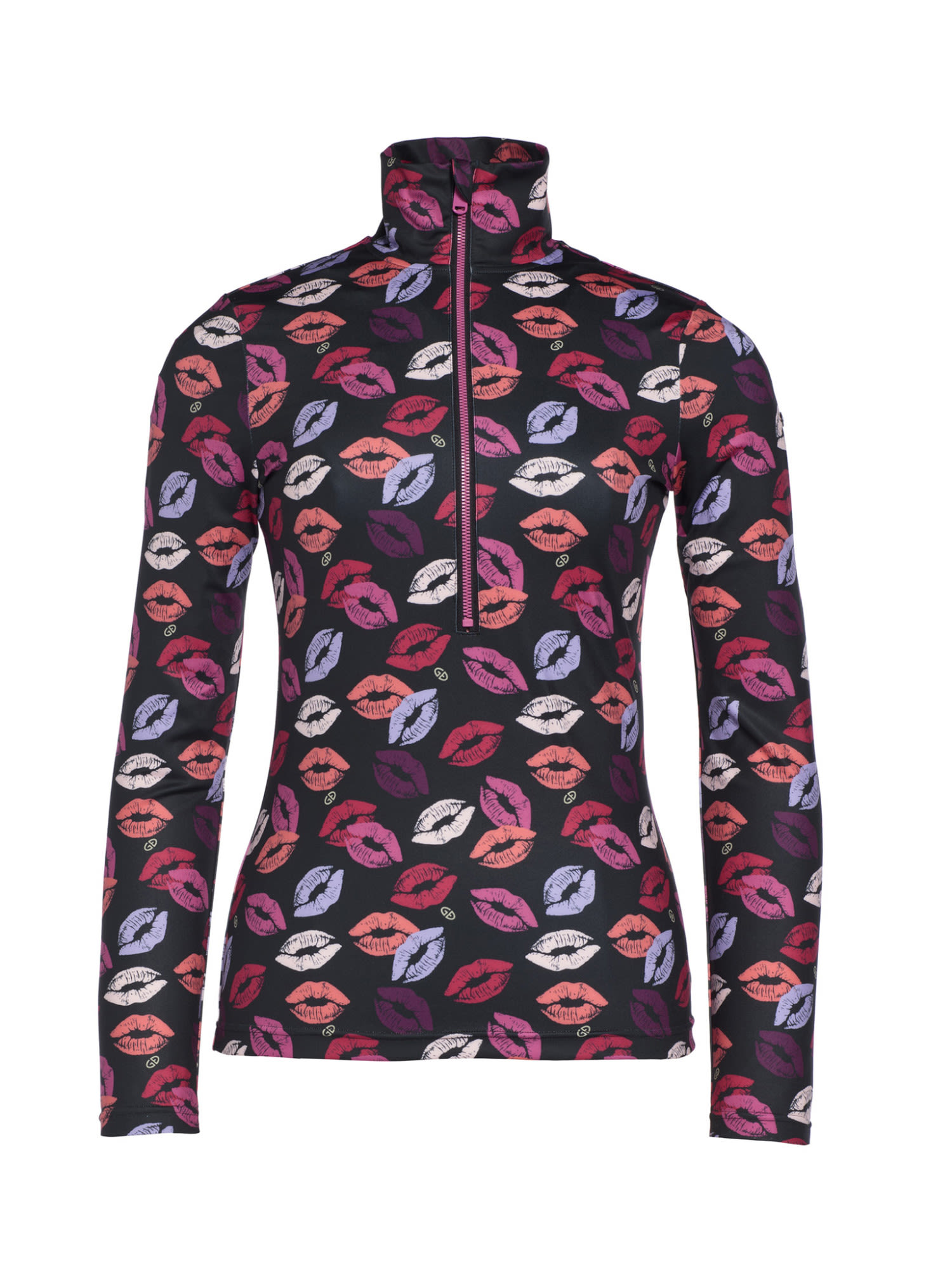 Goldbergh Kiss Pully L-S Bunt- Female Pullover- Grsse XS - Farbe Disco Lips
