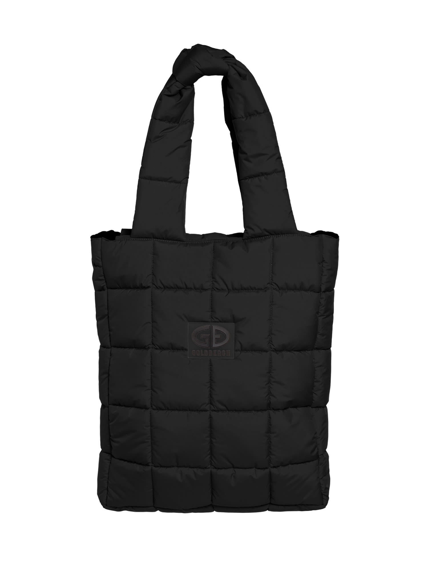 Goldbergh Knotty Shopper Bag Schwarz- Female Daunen Handtaschen- Grsse One Size - Farbe Black