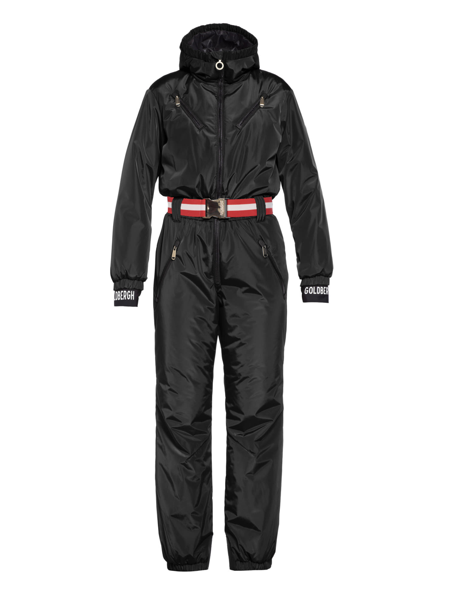 Goldbergh Lexi Jumpsuit Schwarz- Female PrimaLoft(R) Overalls und OnePiece- Grsse 36 - Farbe Black