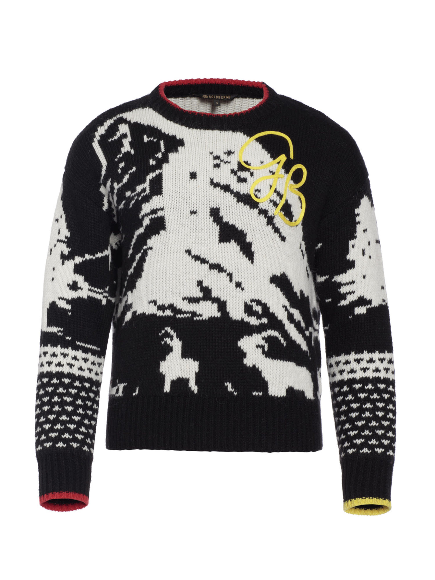 Goldbergh ROX Knit Sweater L-S Schwarz- Female Pullover- Grsse S - Farbe Black