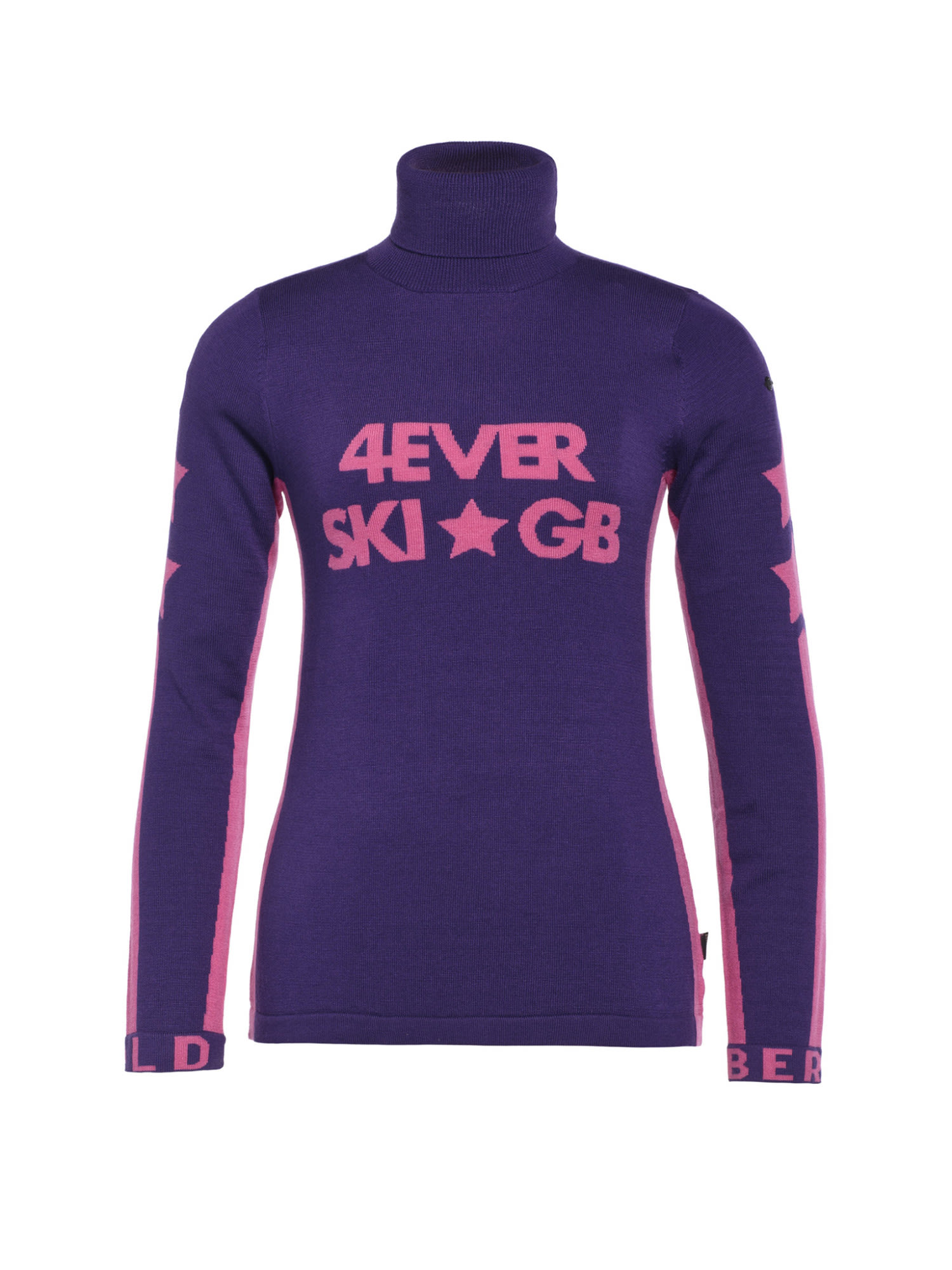 Goldbergh Sargans Knit Sweater L-S Lila- Female Merino Pullover- Grsse S - Farbe Amethyst