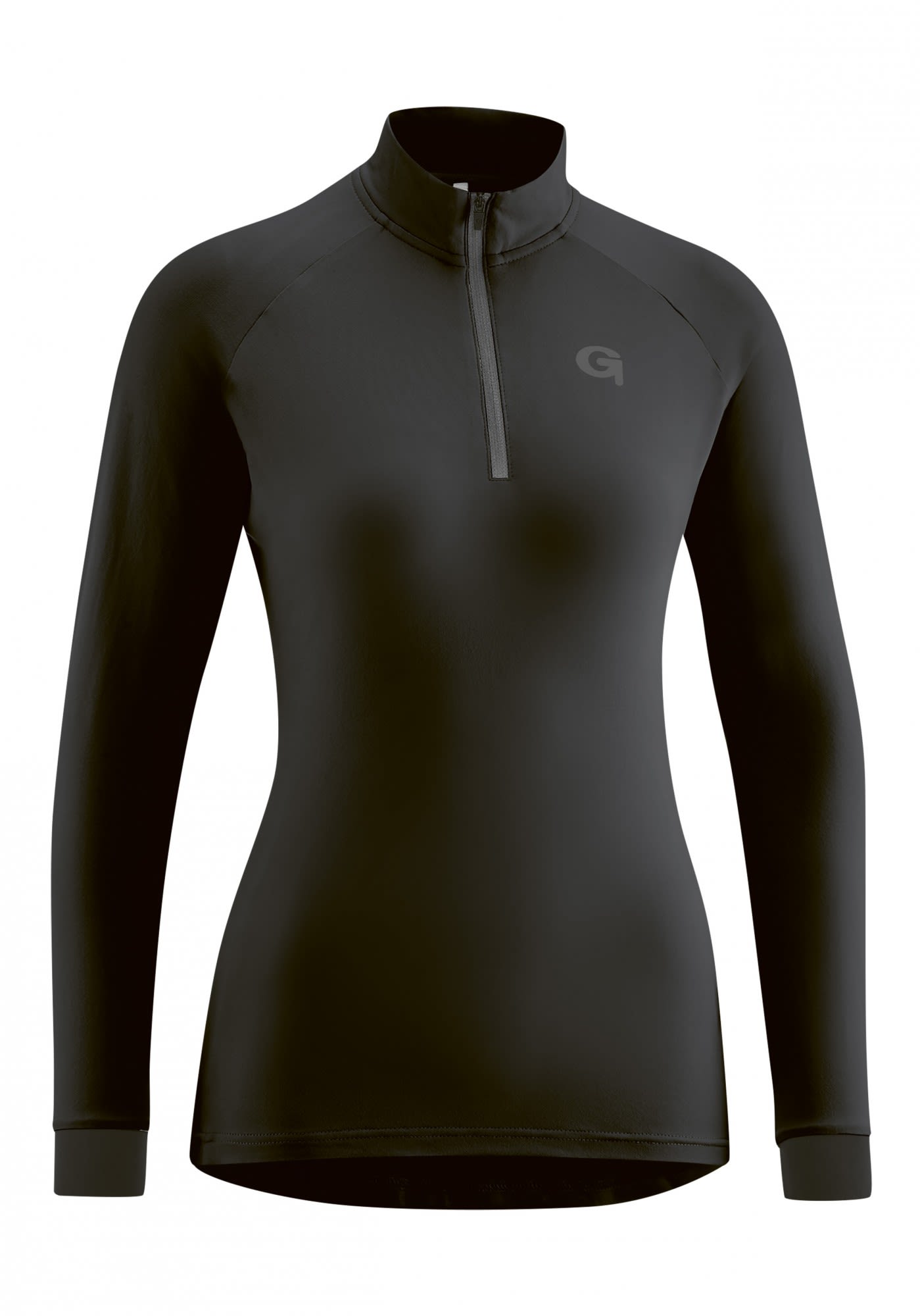 Gonso Cisterna Schwarz- Female Langarm-Shirts- Grsse 38 - Farbe Black