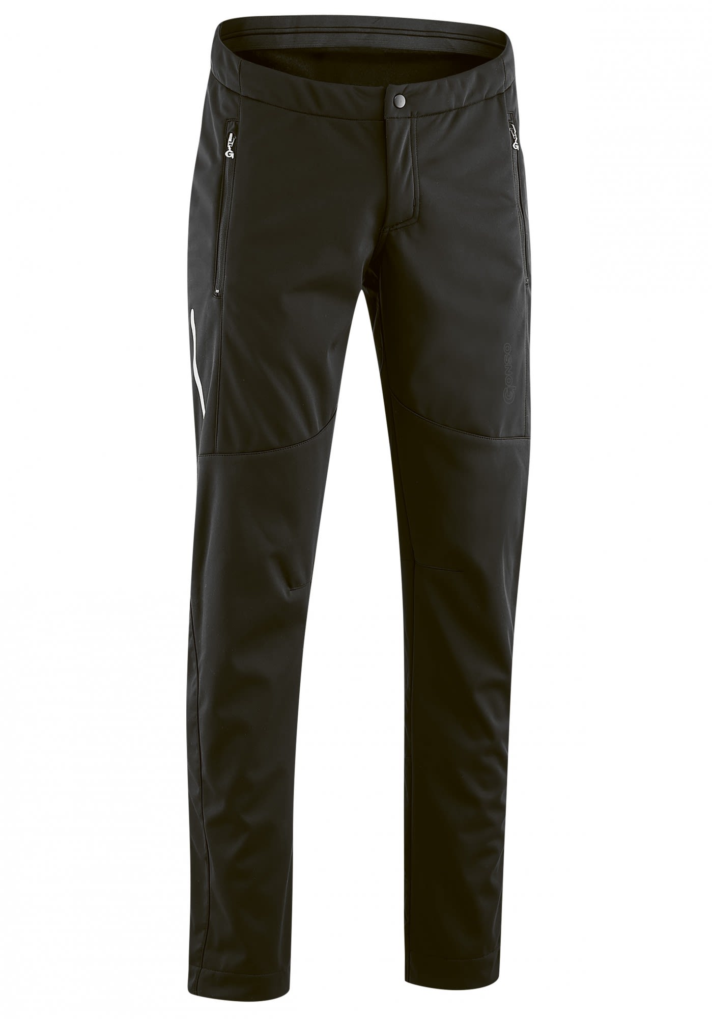 Gonso Nordkap Schwarz- Male Softshellhosen- Grsse XL - Farbe Black