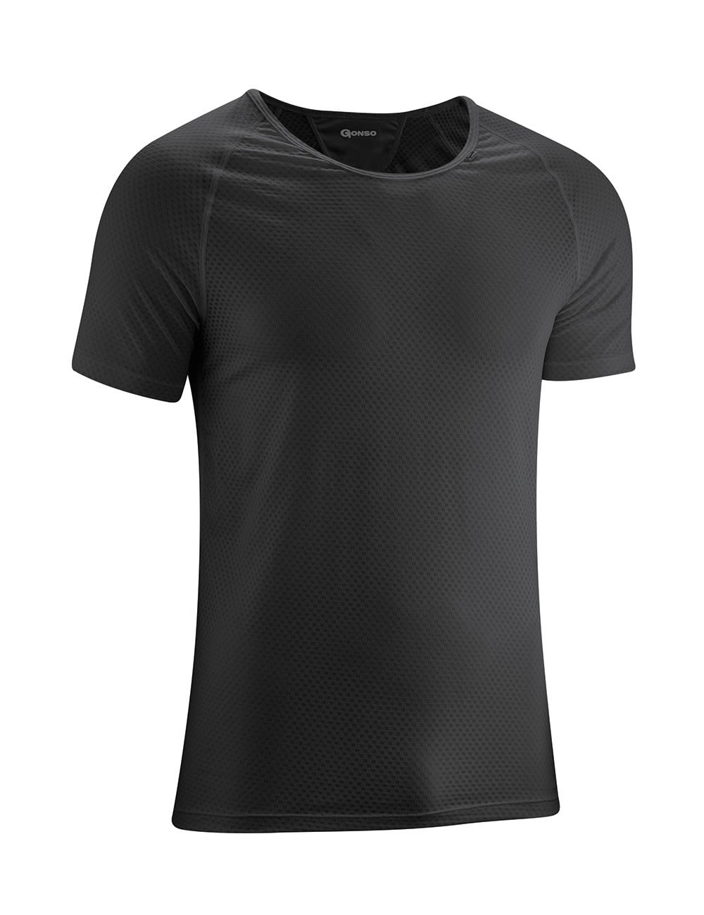 Gonso Pete bergrsse Schwarz- Male Oberteile- Grsse 3XL - Farbe Black